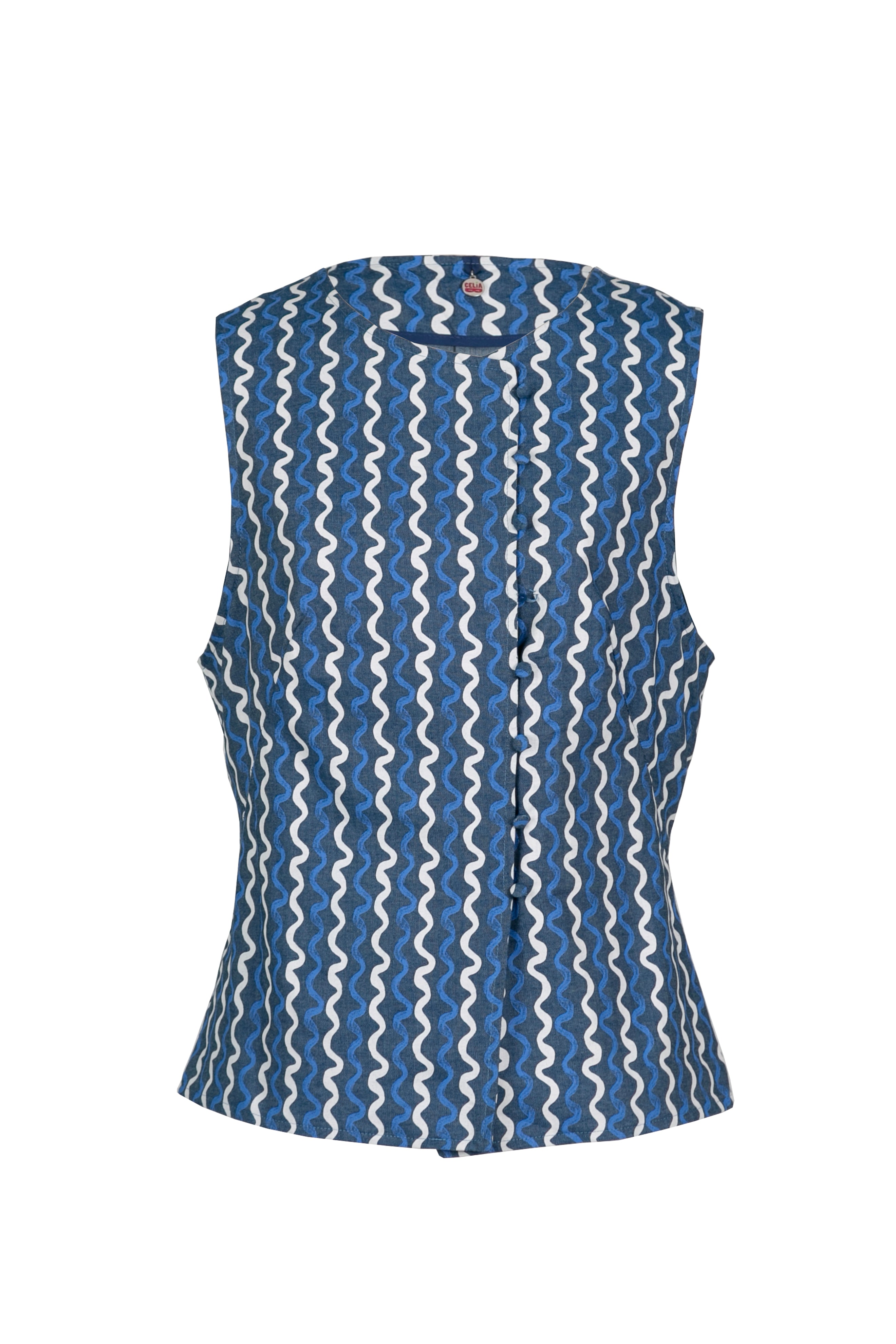 CELIA B - Jambu Top BLUE SS26-CB-T07 126