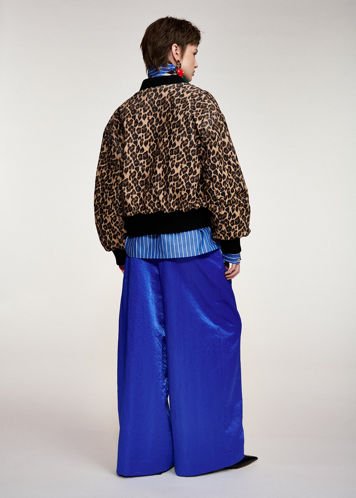 ESSENTIEL ANTWERP BLUE KARMEN WIDE LEG PANTS 226
