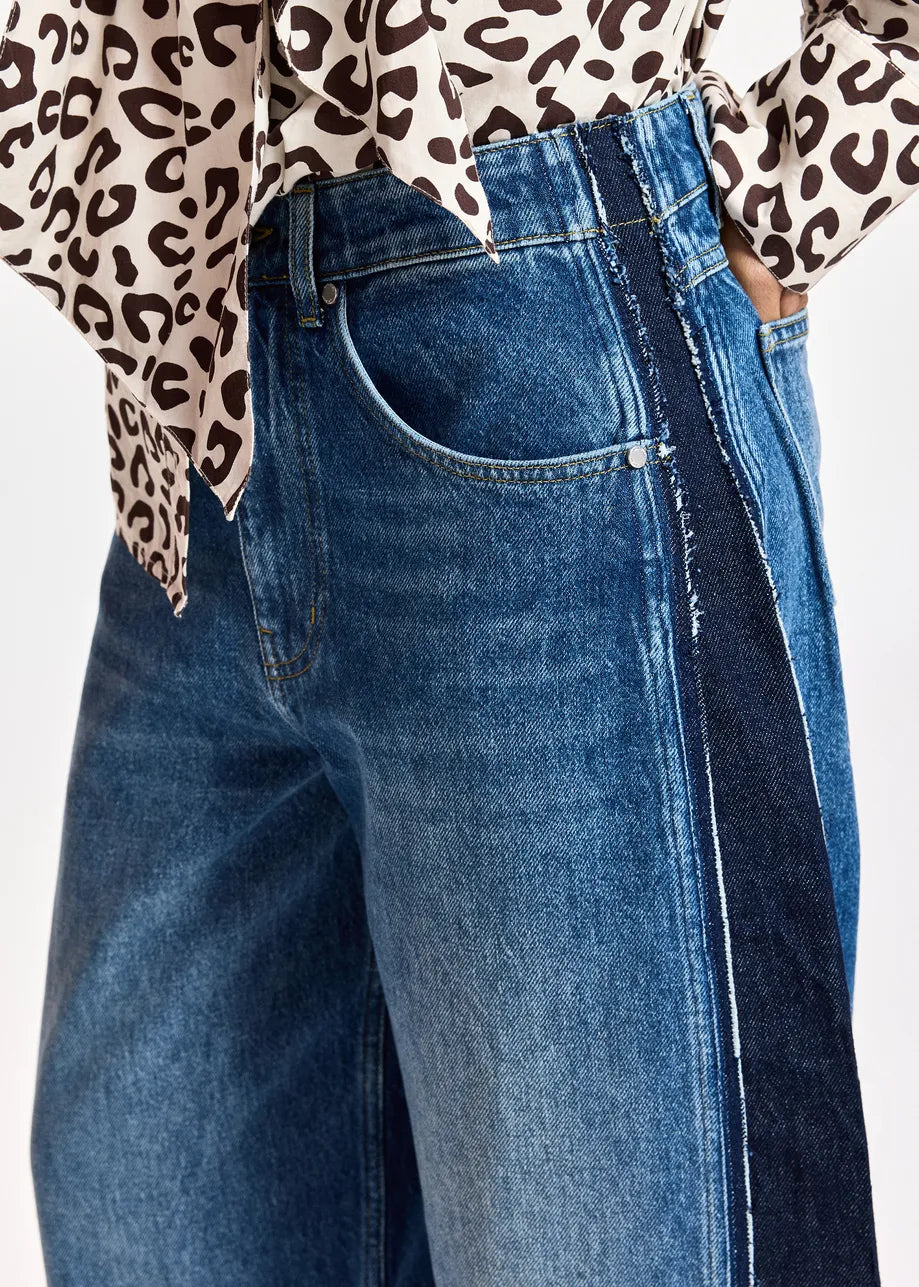 ESSENTIEL ANTWERP NAVY KASHBA PATCHWORK JEANS KASHBA 226