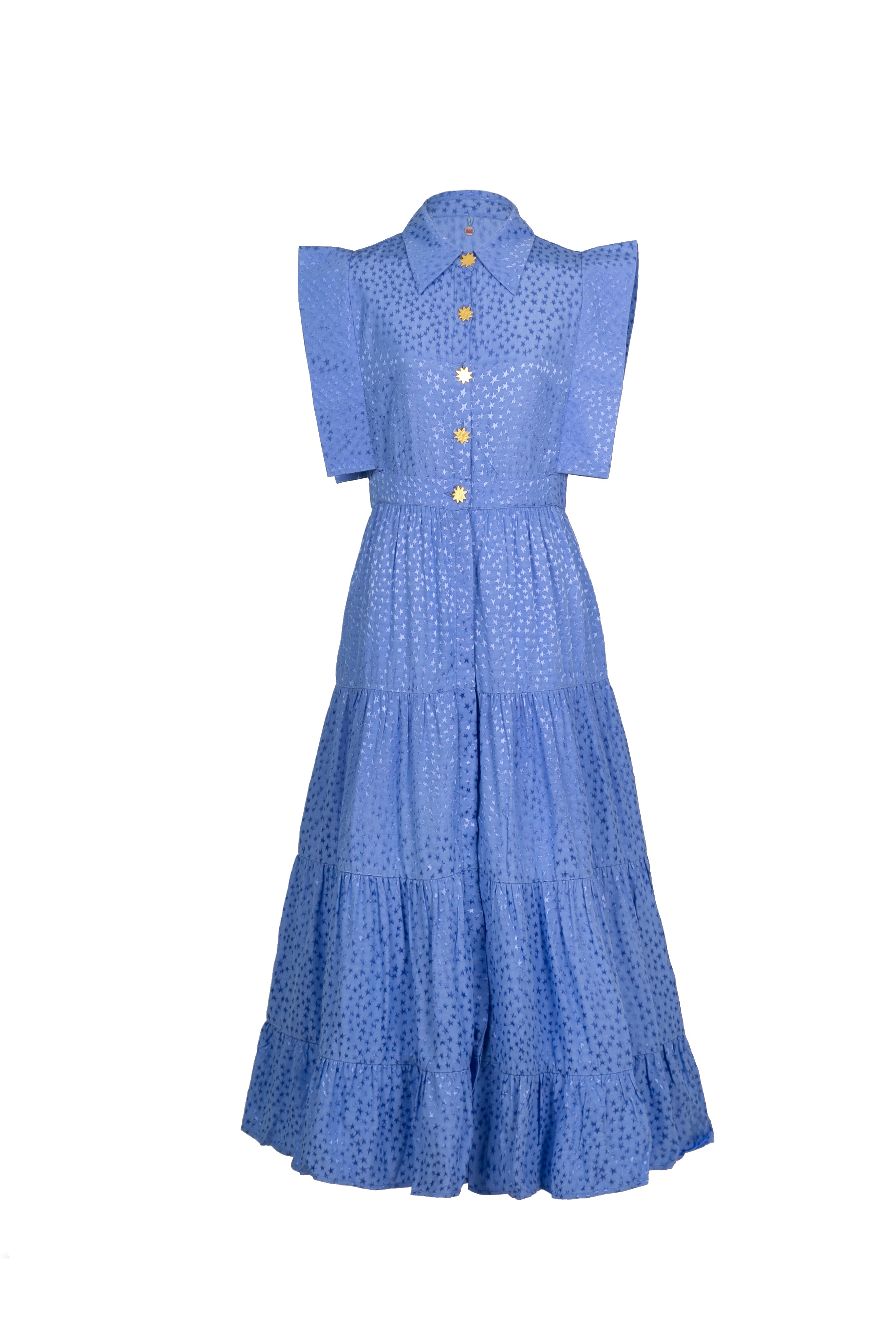 CELIA B LUCERO BLUE STAR DRESS 126