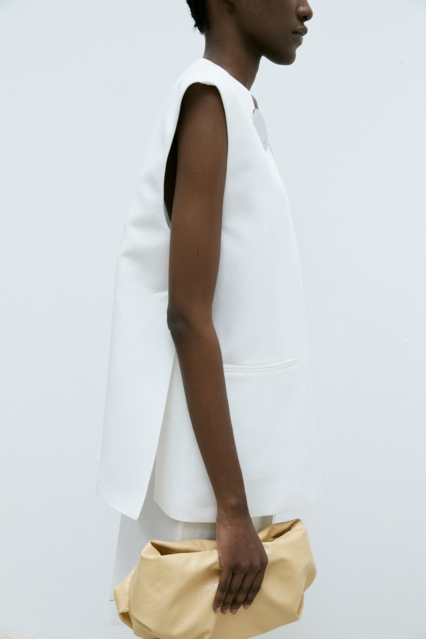MEIMEIJ OVERSIZED WAISTCOAT I04 125