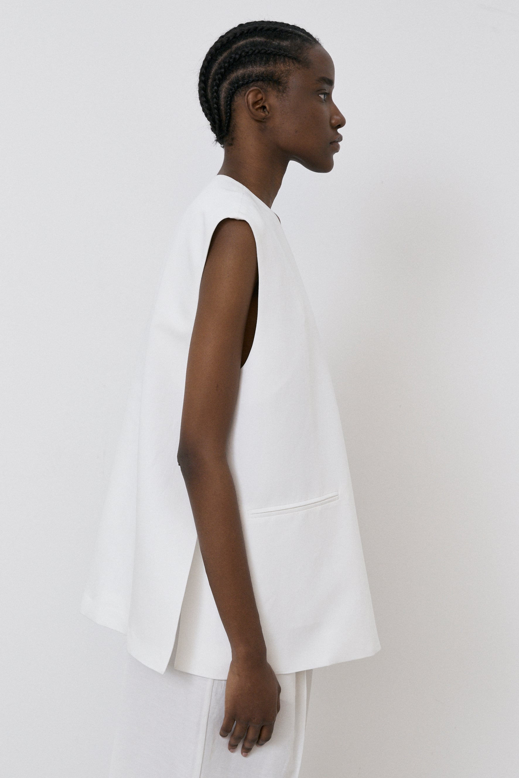 MEIMEIJ OVERSIZED WAISTCOAT I04 125