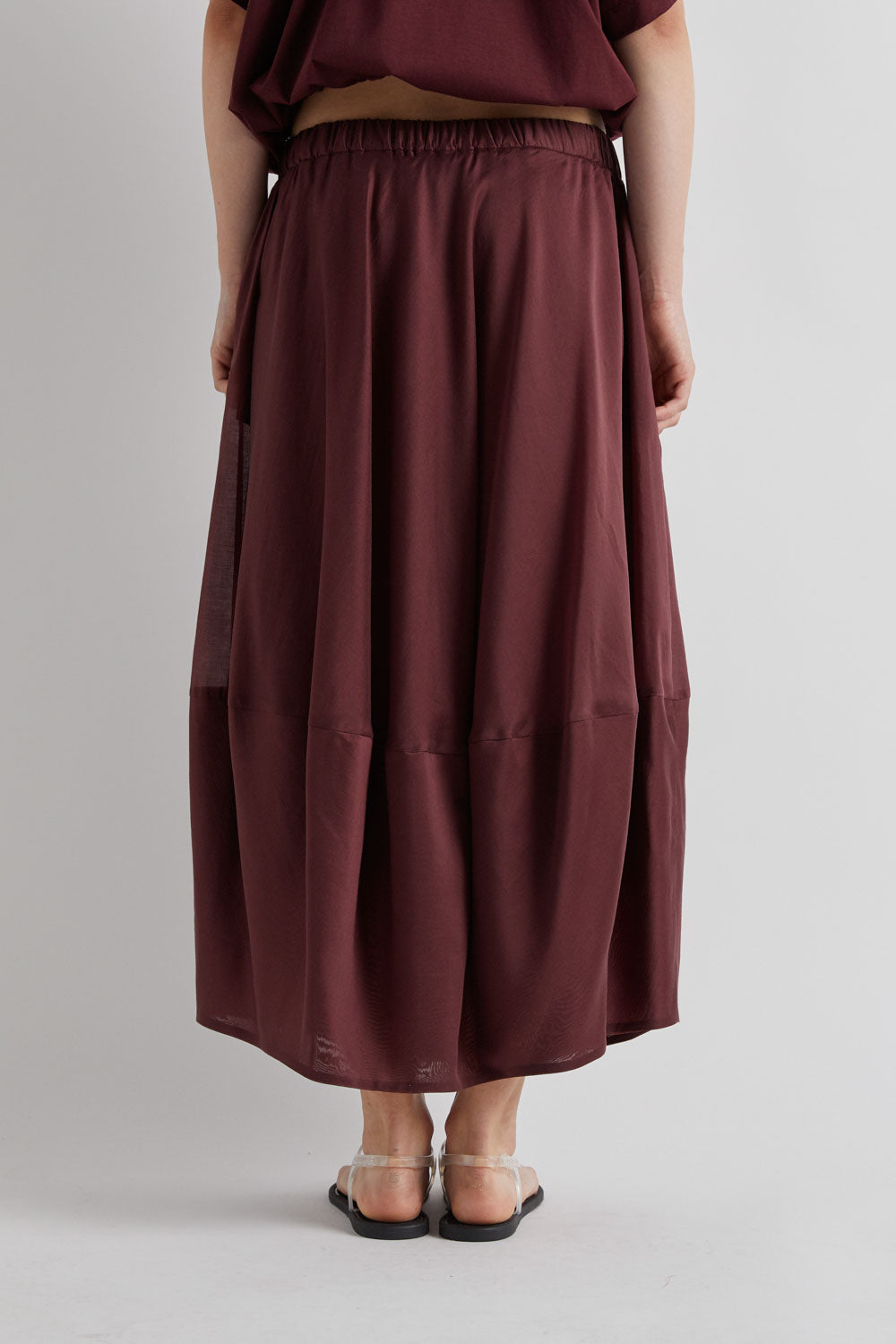 MEIMEIJ BURGANDY SKIRT M6EF12 126