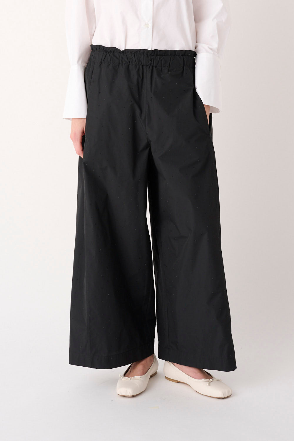 MEIMEIJ BLACK TROUSERS M6FK02 226