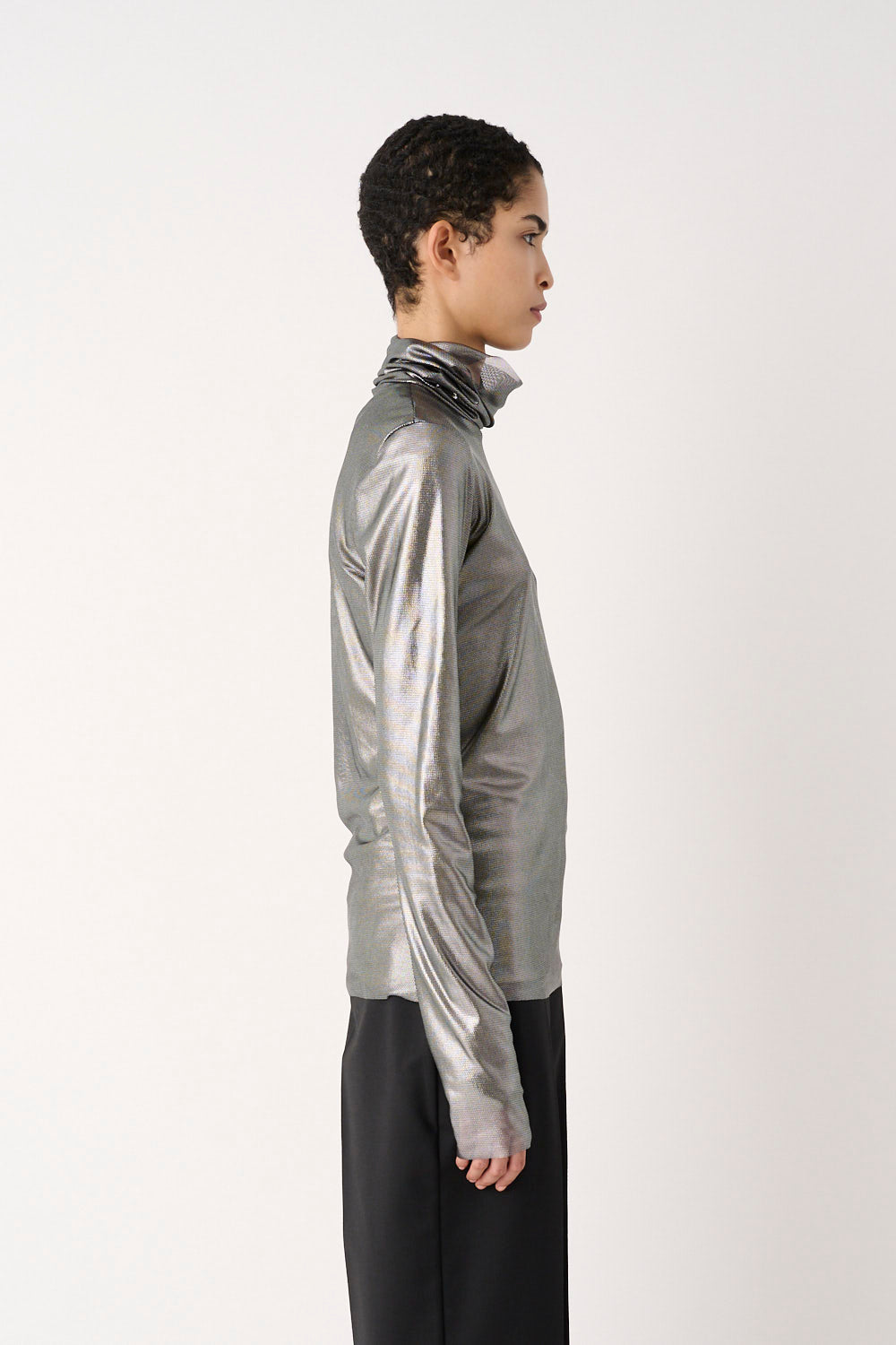 MEIMEIJ SILVER T-SHIRT M6FN00 226