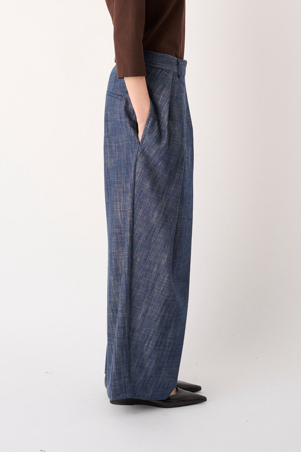 MEIMEIJ GREY TROUSERS M6FV00 226