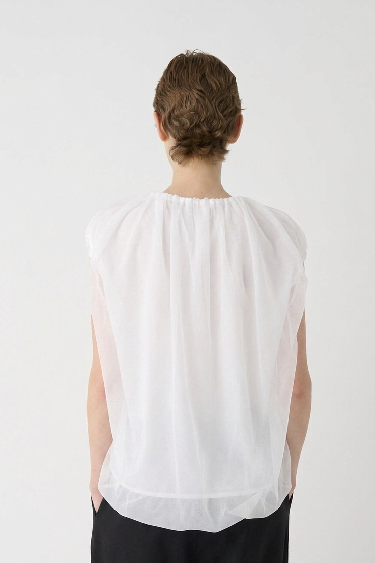 MEIMEIJ CREAM BLOUSE M6FZ80 226