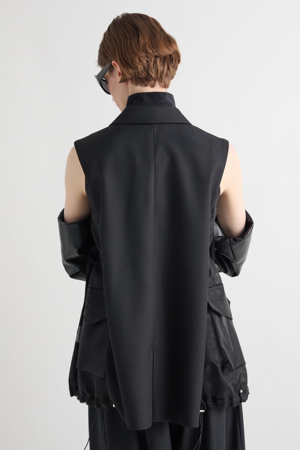 MEIMEIJ BLACK GILET M6IAHB 226
