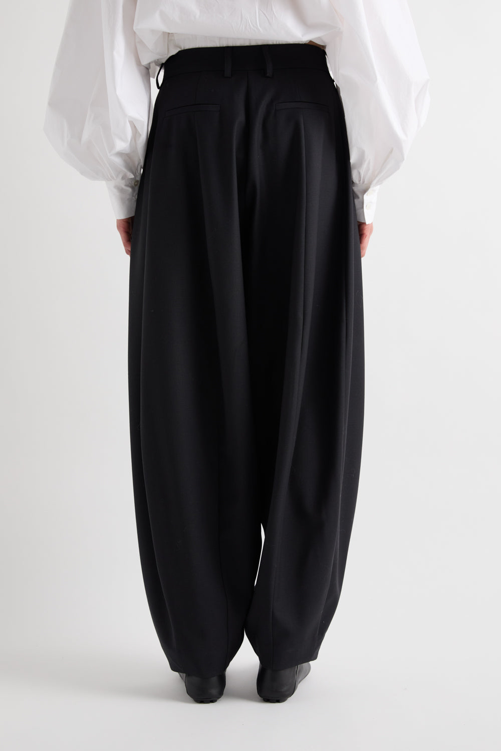 MEIMEIJ BLACK TROUSERS M6IH15 226