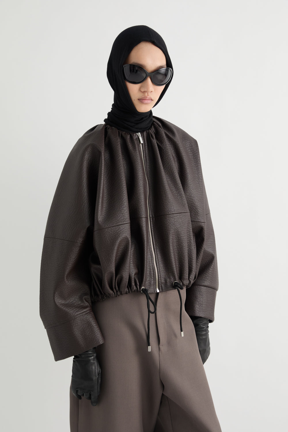 meimeij brown jacket