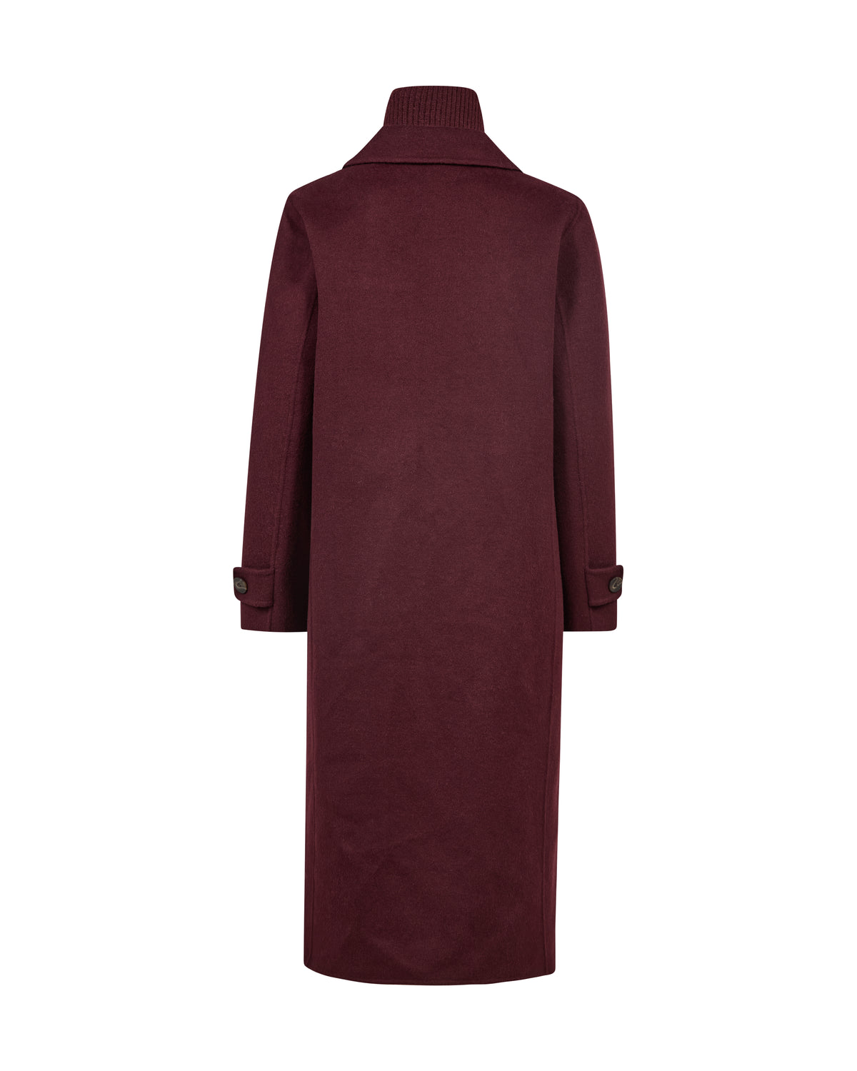 MOS MOSH MMAlva Loisa Mock Neck Coat wine 181410 226