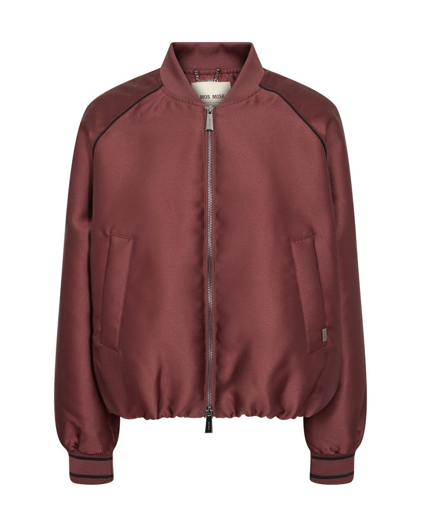 MOS MOSH MMCalico Sateen Jacket wine 181510 226