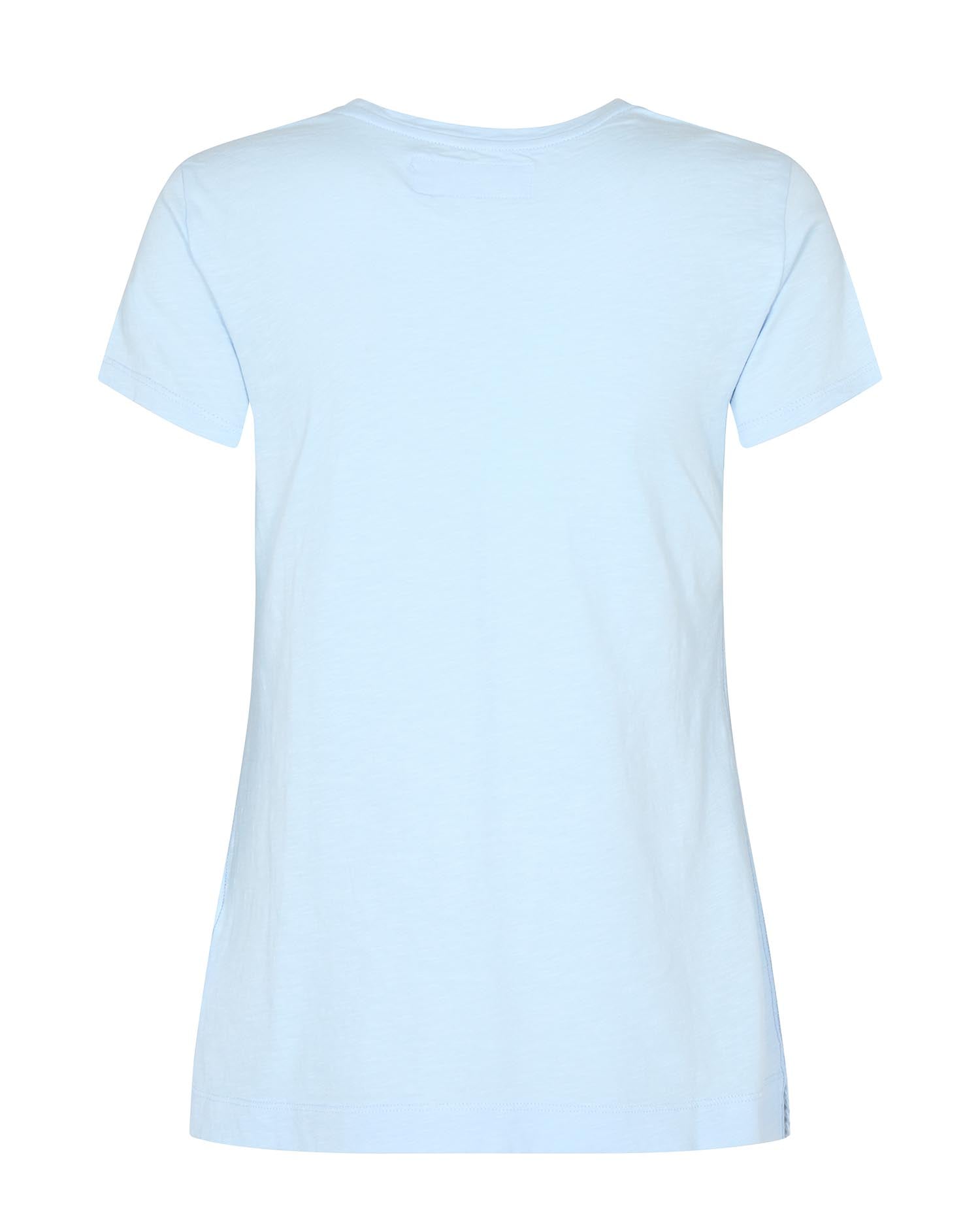 MOS MOSH MMARDEN ORGANIC V-SS TEE BLUE 140930 126