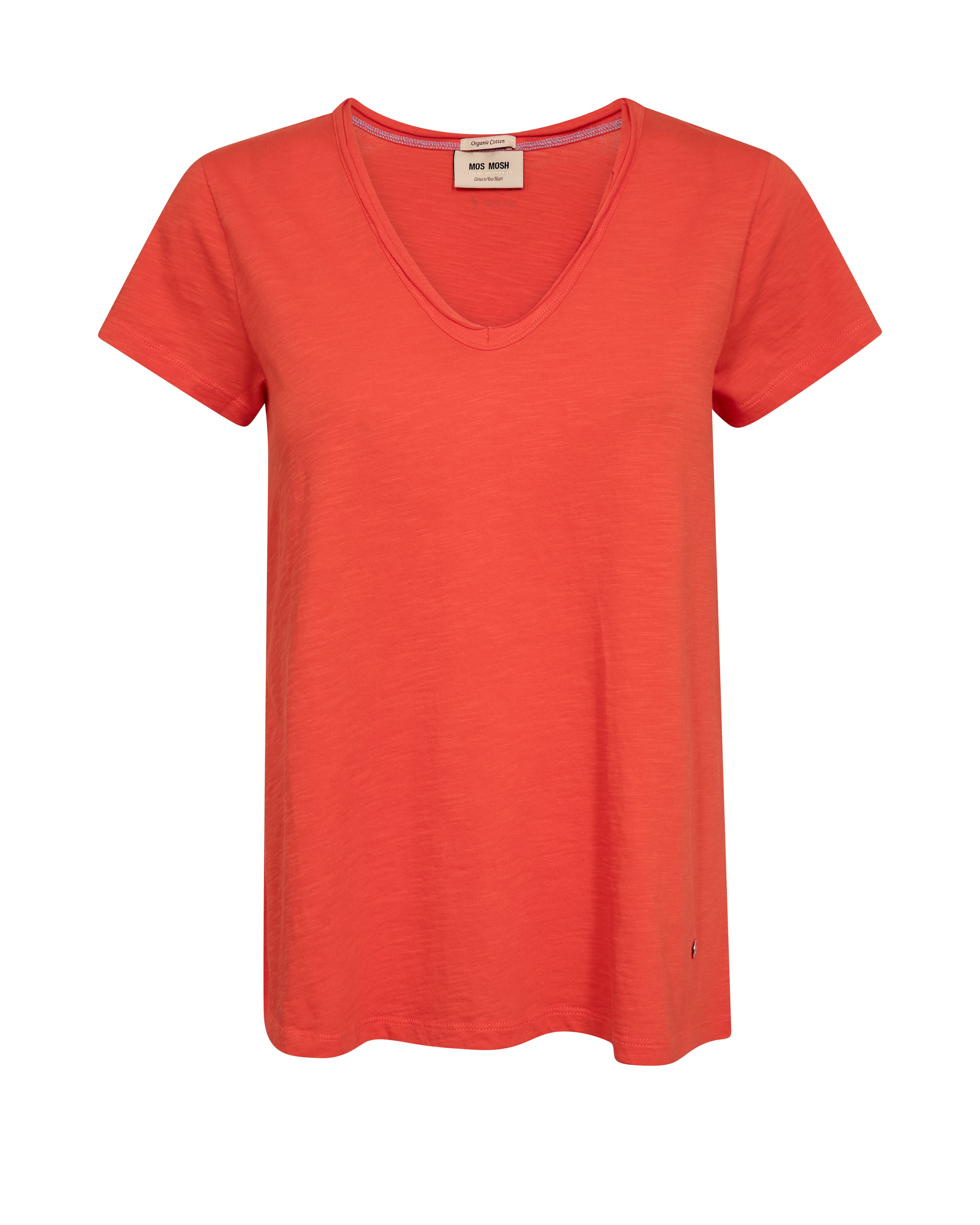 MOS MOSH MMTULLI V-SS BASIC TEE ORANGE 160920 126