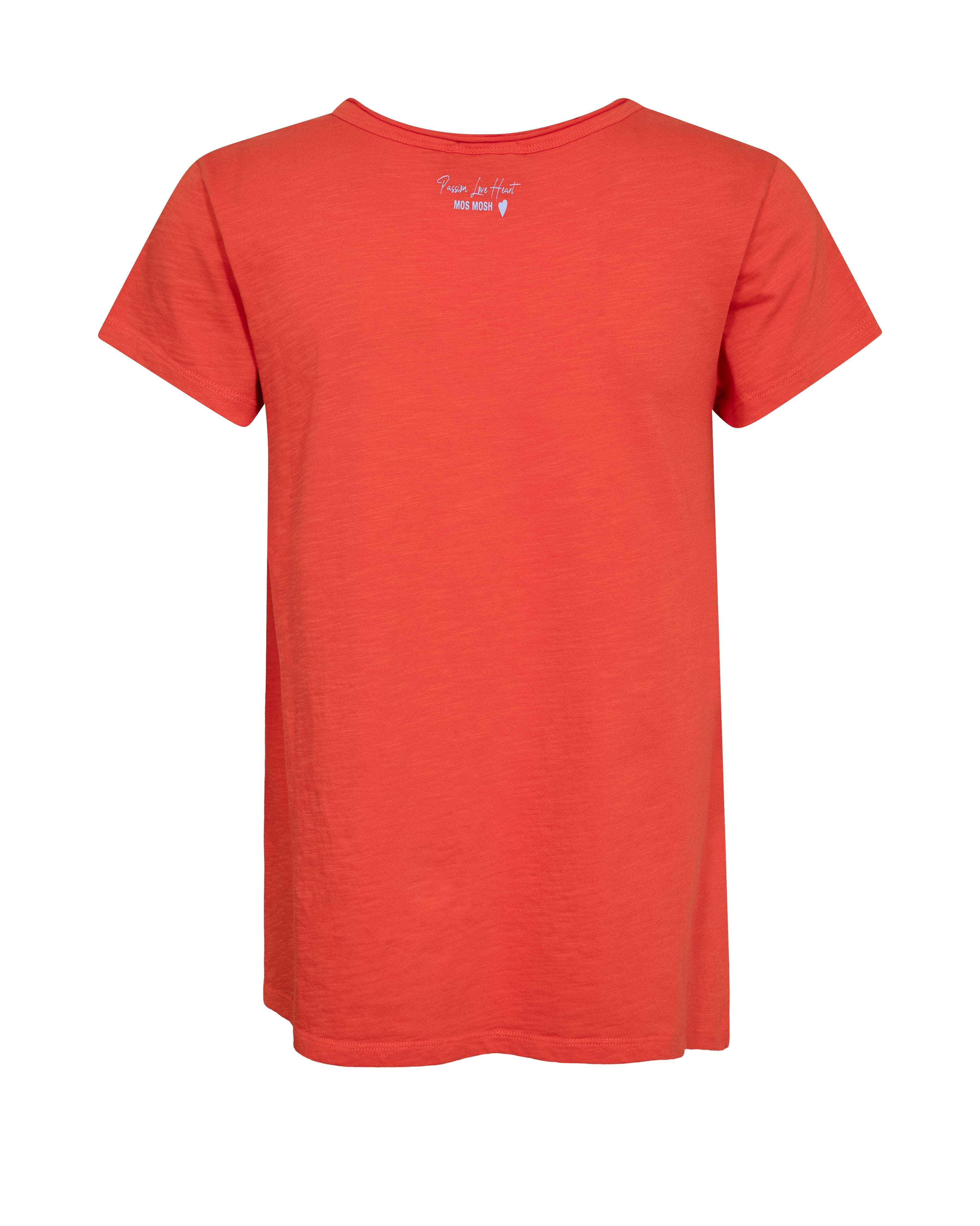 MOS MOSH MMTULLI V-SS BASIC TEE ORANGE 160920 126