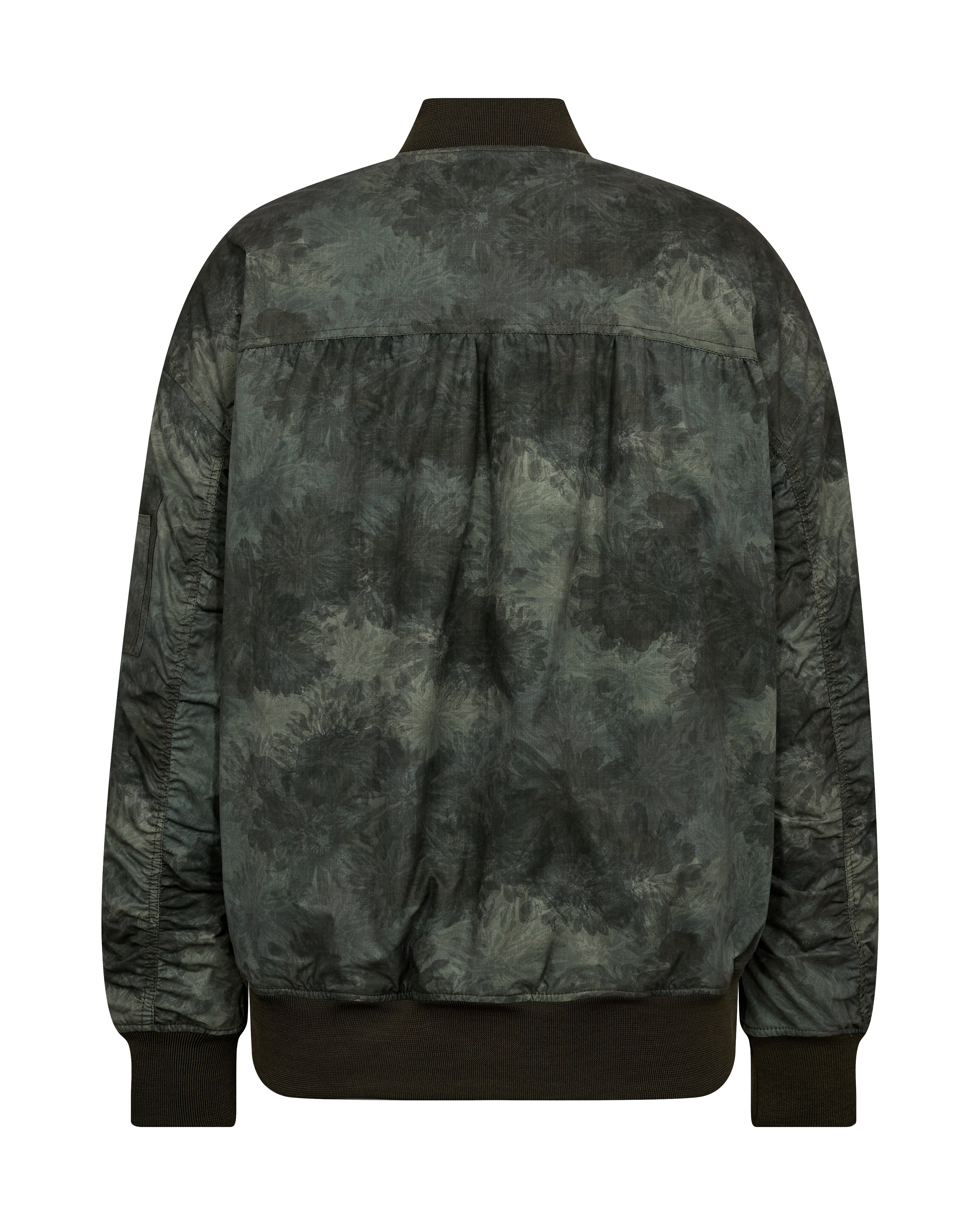 MOS MOSH MMRUBY PRINT BOMBER JACKET OLIVE 175540 126