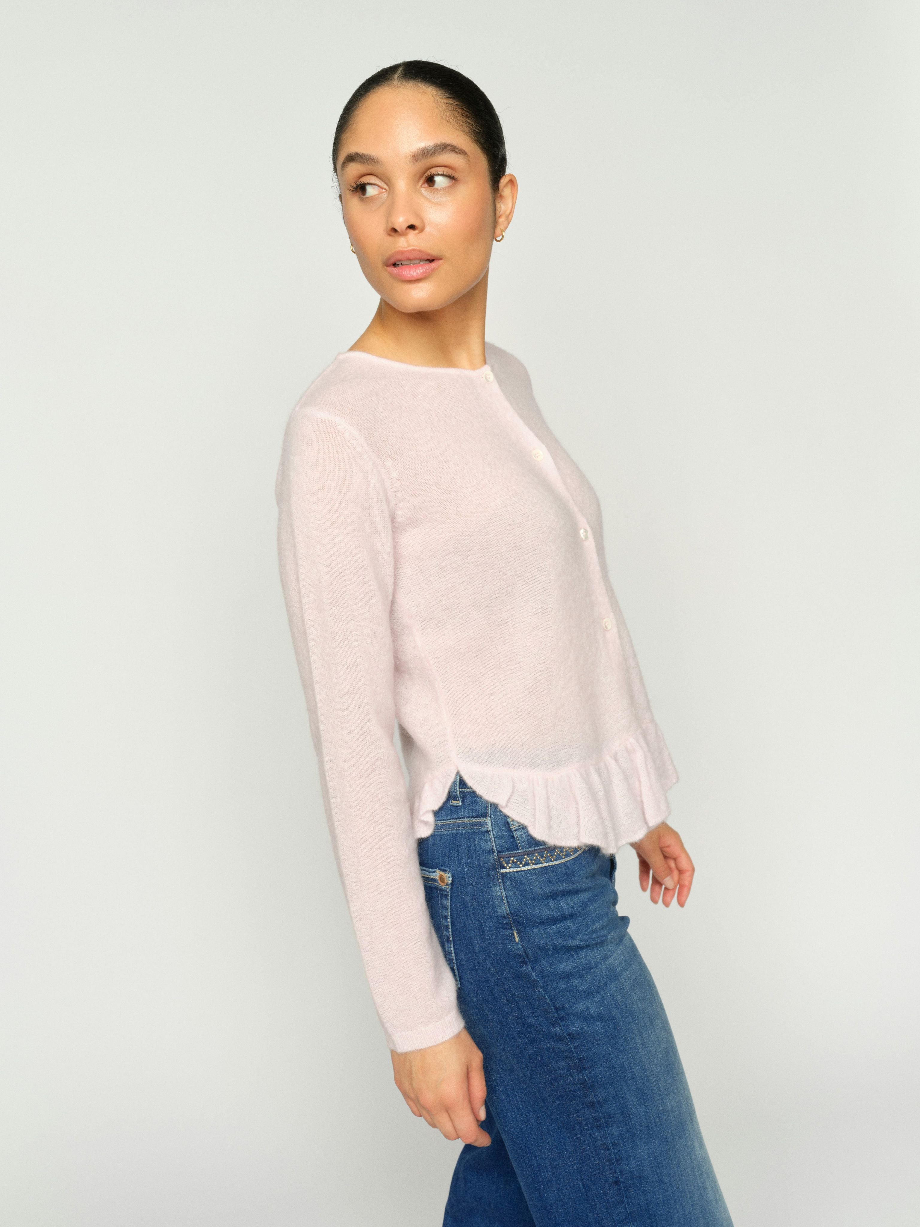 MOS MOSH MMMAPE ALICE KNIT CARDIGAN PINK 177560 126