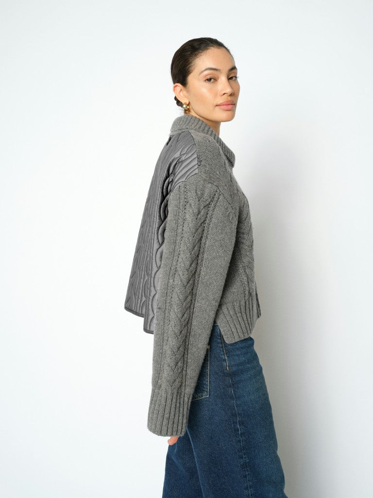 182850 mos mosh mmgodinaz quilt knit grey