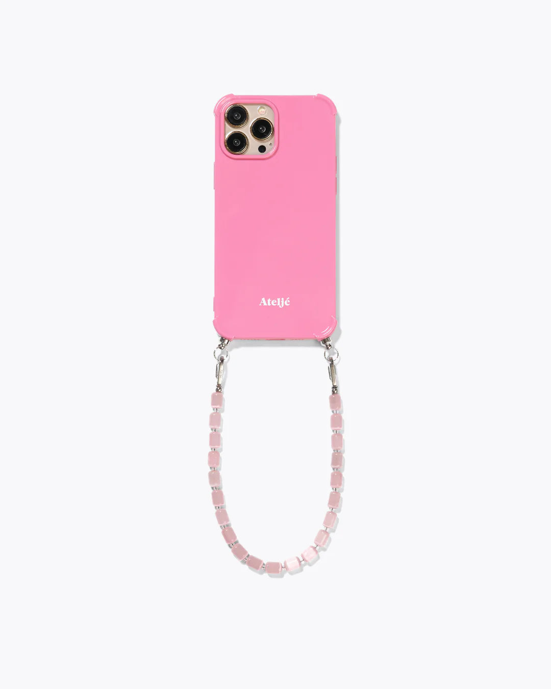 ATELJÉ LOVE YOU BYE CORD PINK GLASS BEADS 126