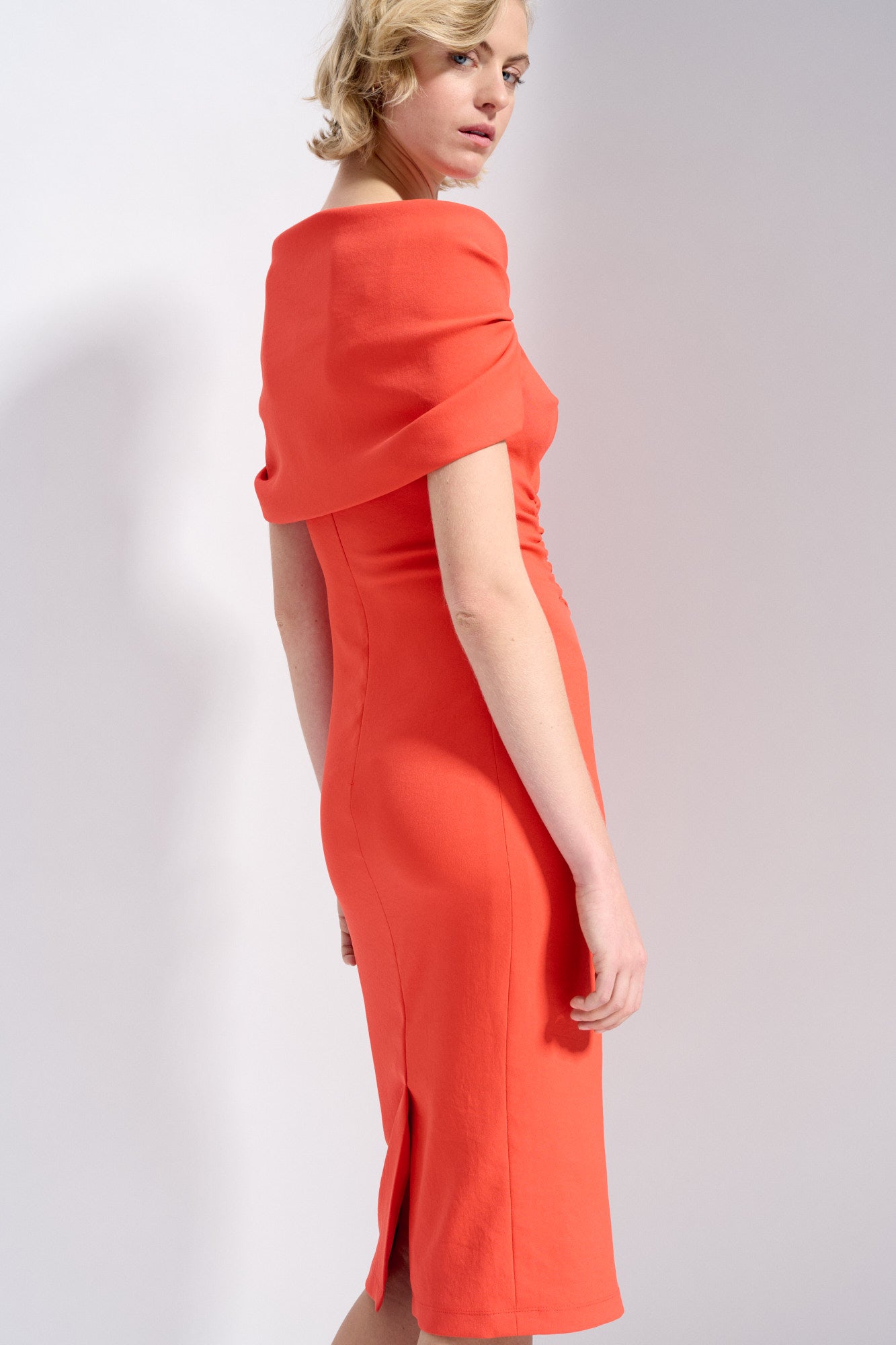 NATAN CORALY ROBE PLEATED DRESS 125