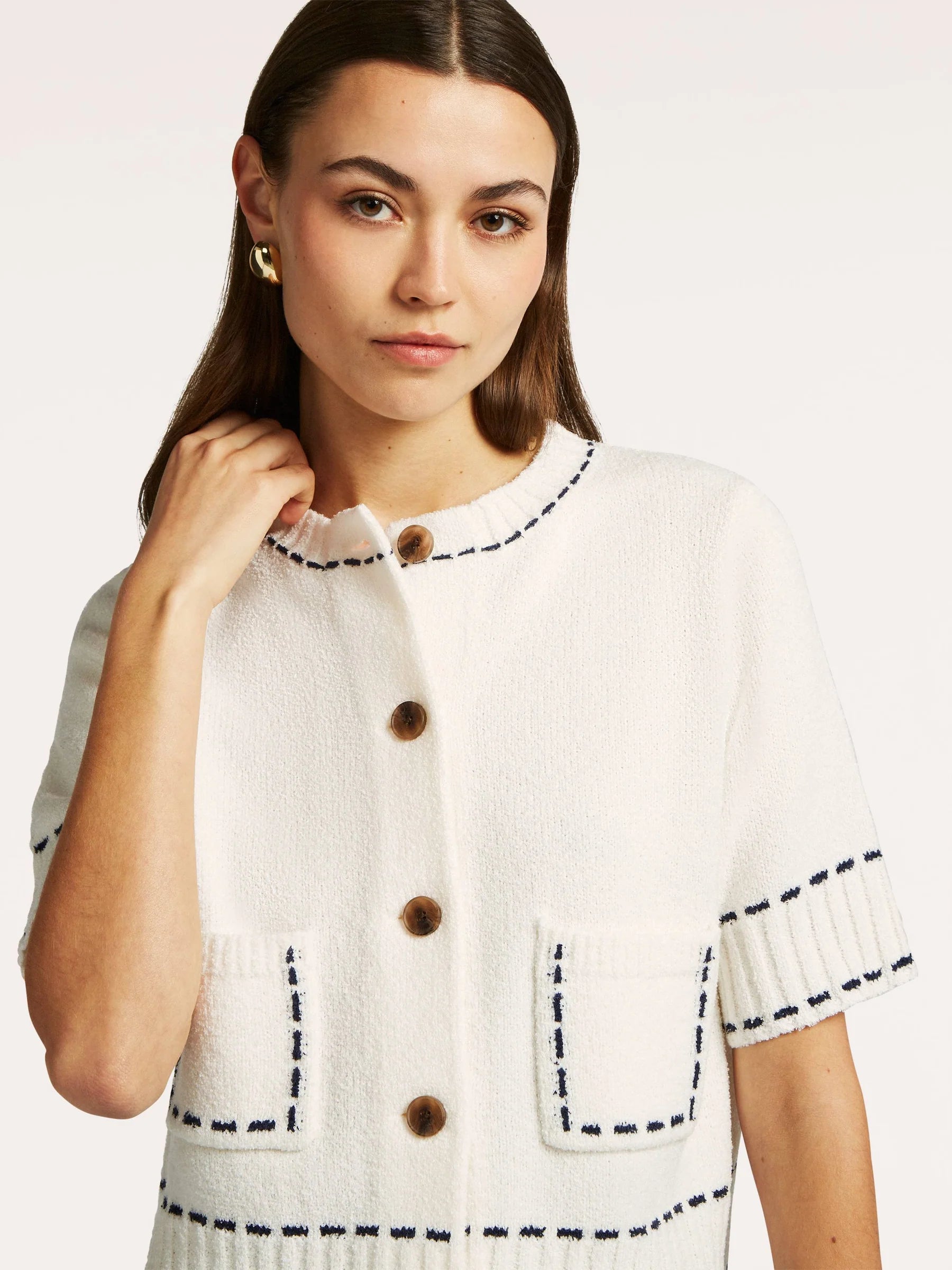 BEAUMONT - ODA Cardigan BLUE BC8834026 126