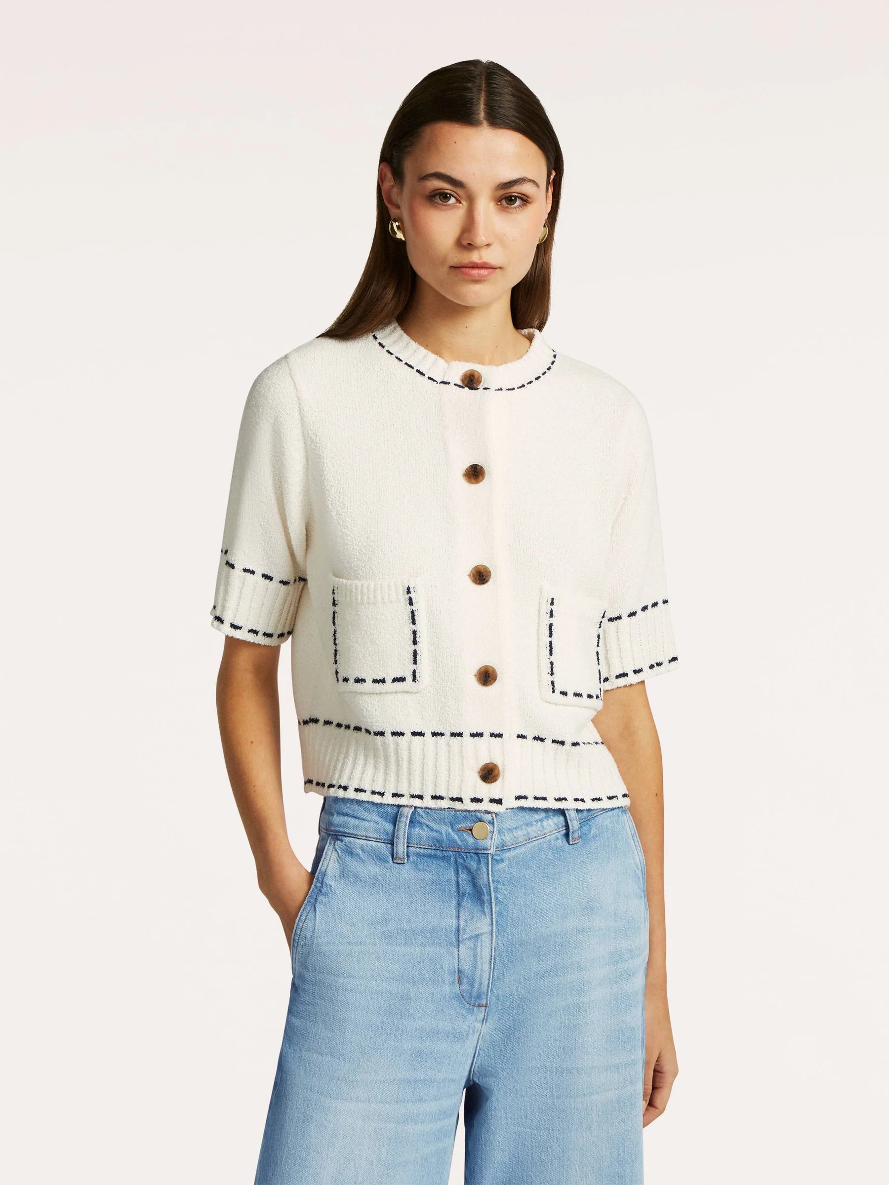 BEAUMONT - ODA Cardigan BLUE BC8834026 126