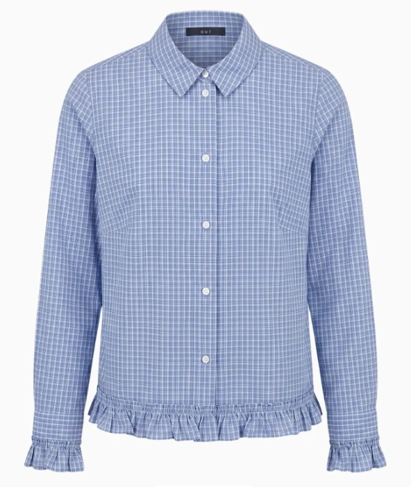oui blue blouse 99100 0541