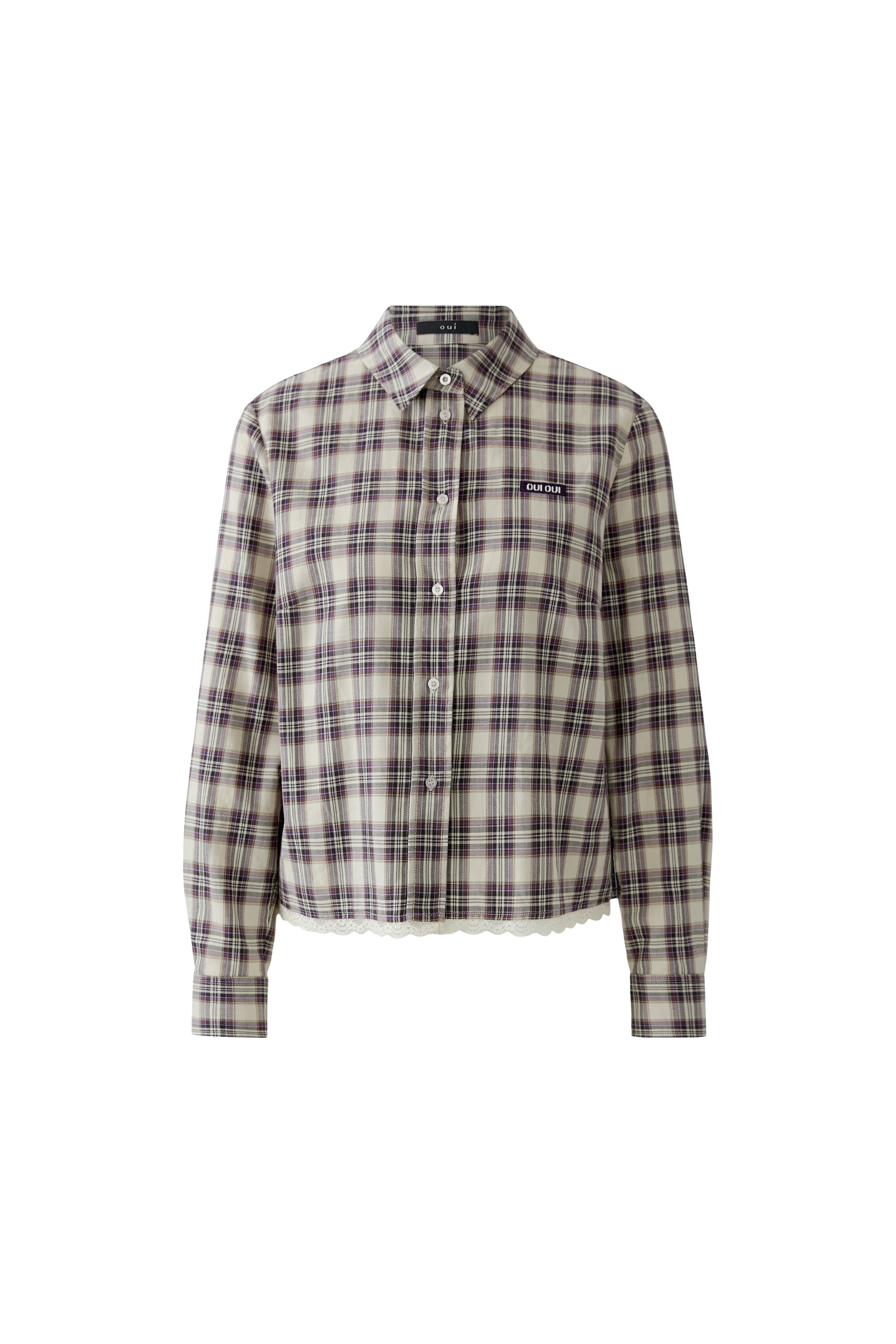 OUI NAVY SHIRT BLOUSE 100416 0704 226
