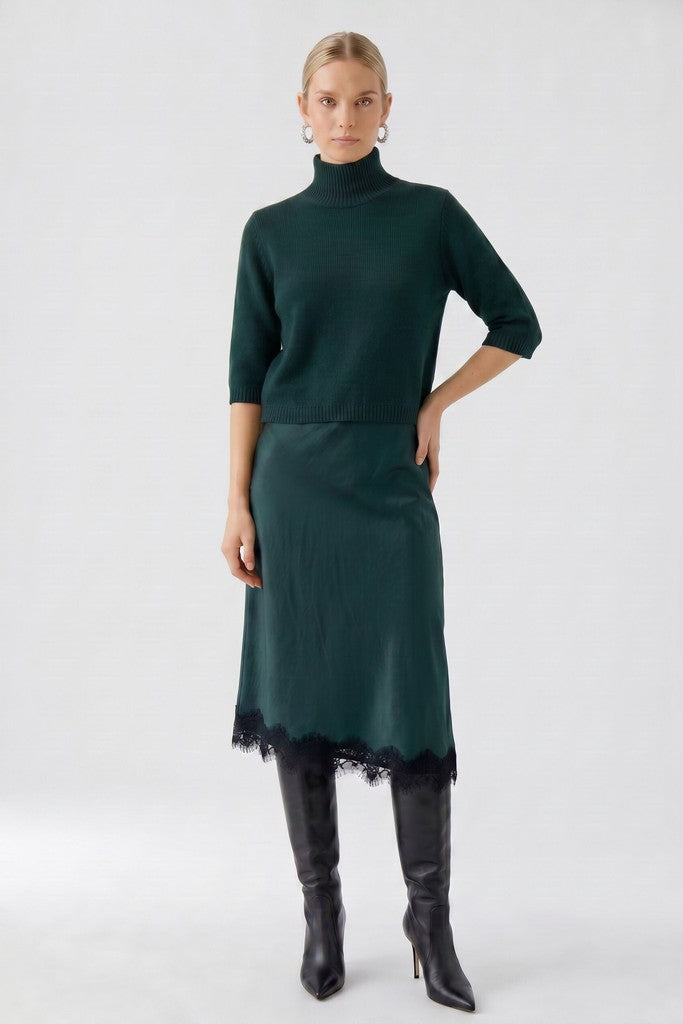 OUI GREEN JUMPER 99806 226