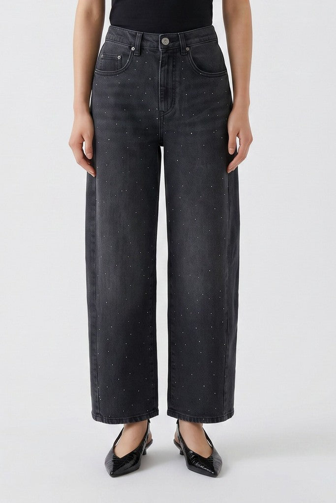 OUI GREY BARREL JEANS 100028 226