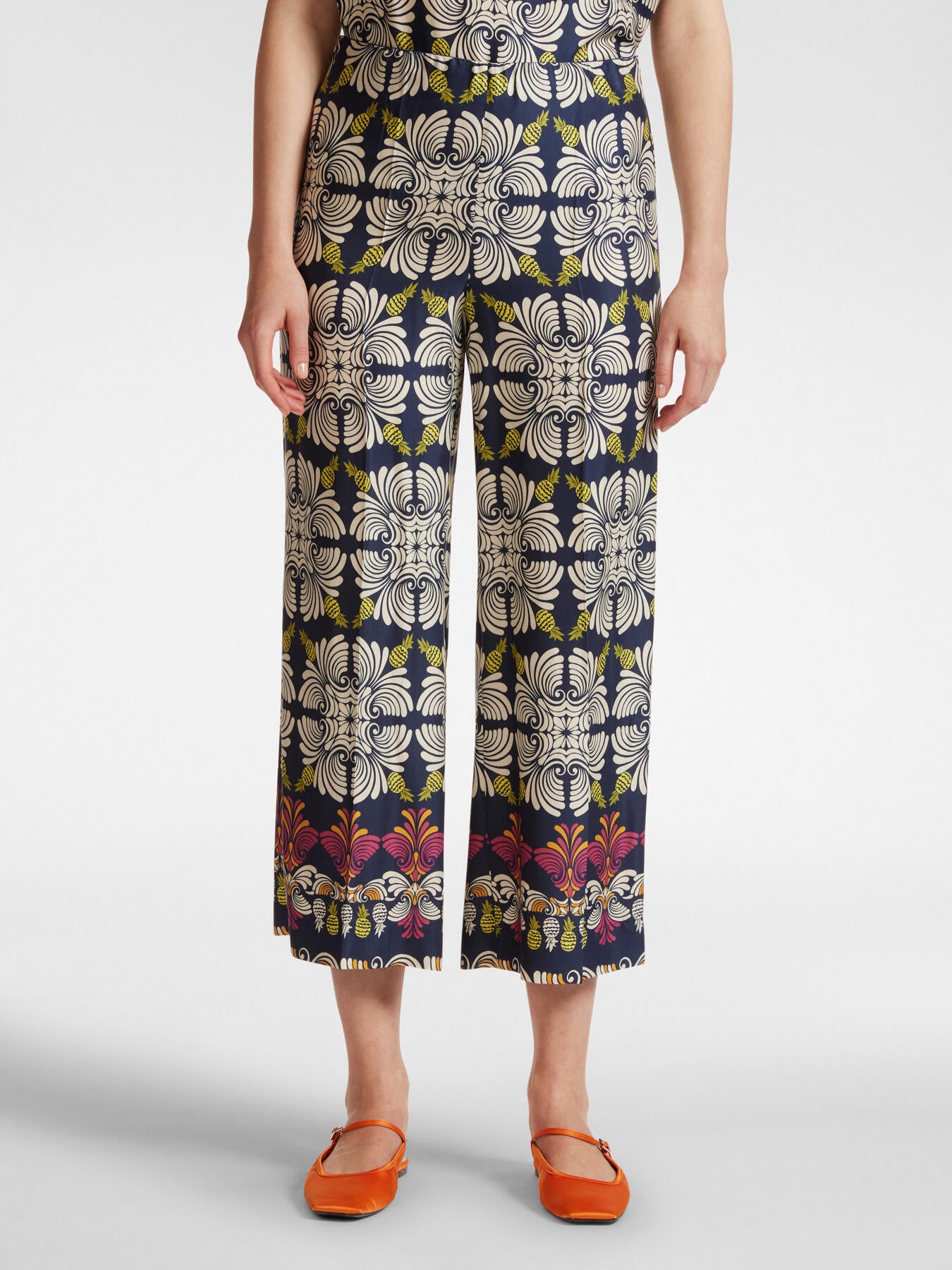 ELENA MIRO NAY PINEAPPLE TROUSERS P131P0 125