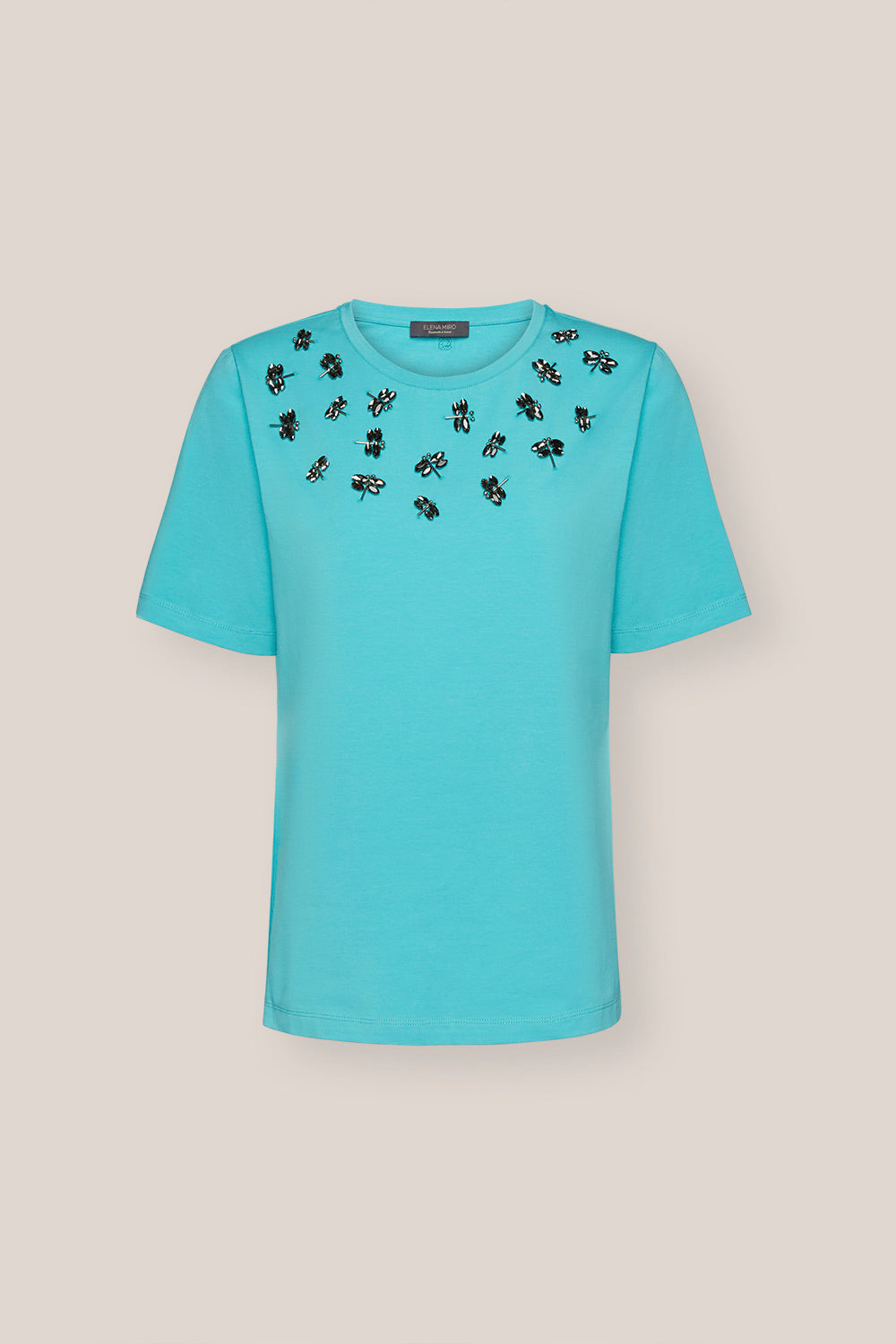 ELENA MIRO AQUA DRAGONFLY CRYSTAL TOP G175Z0 125