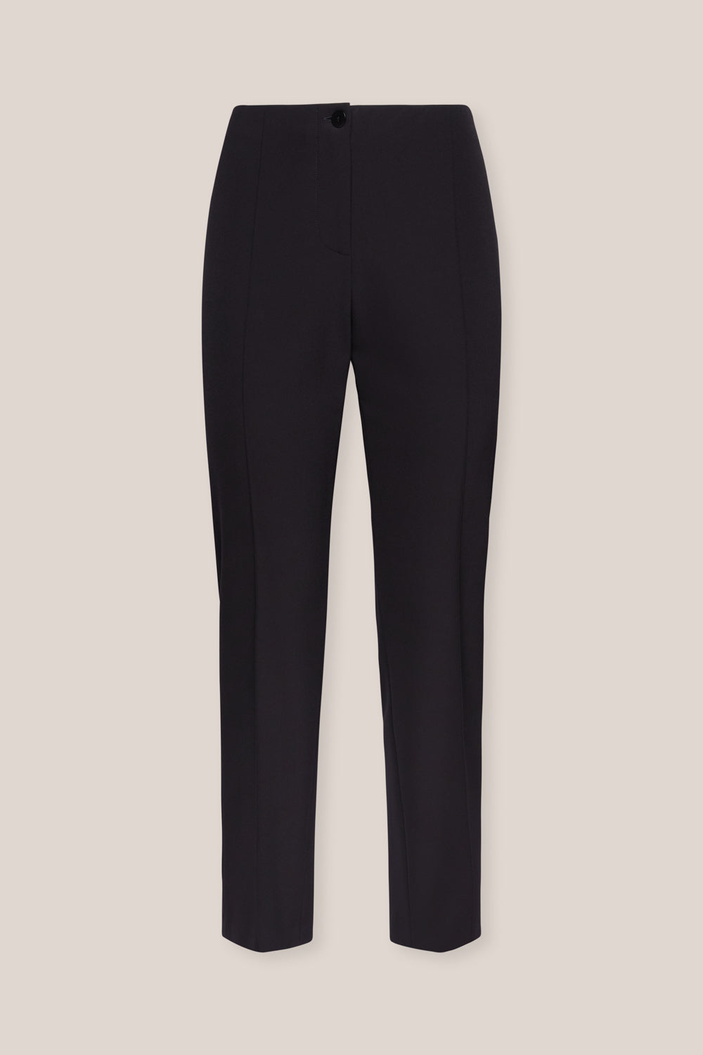 ELENA MIRO NAVY ELASTIC WAIST TROUSERS P097P0 125