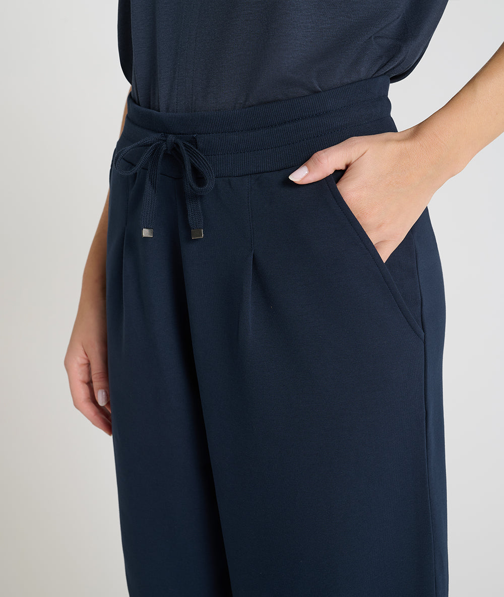 HANA SAN NAVY TROUSERS PALAMEDE 126