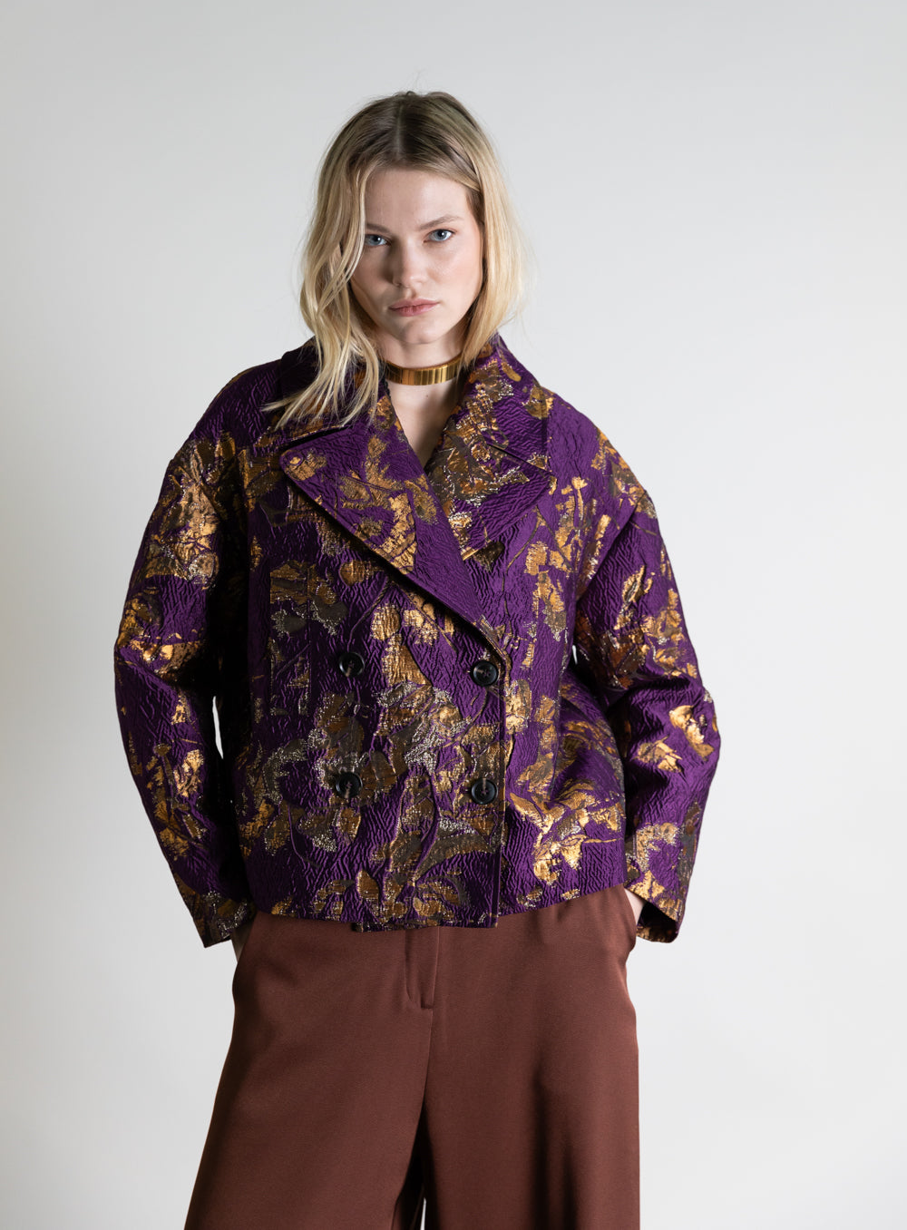 PSOPHIA BERRY JACKET 230JKT2536 MACBEES