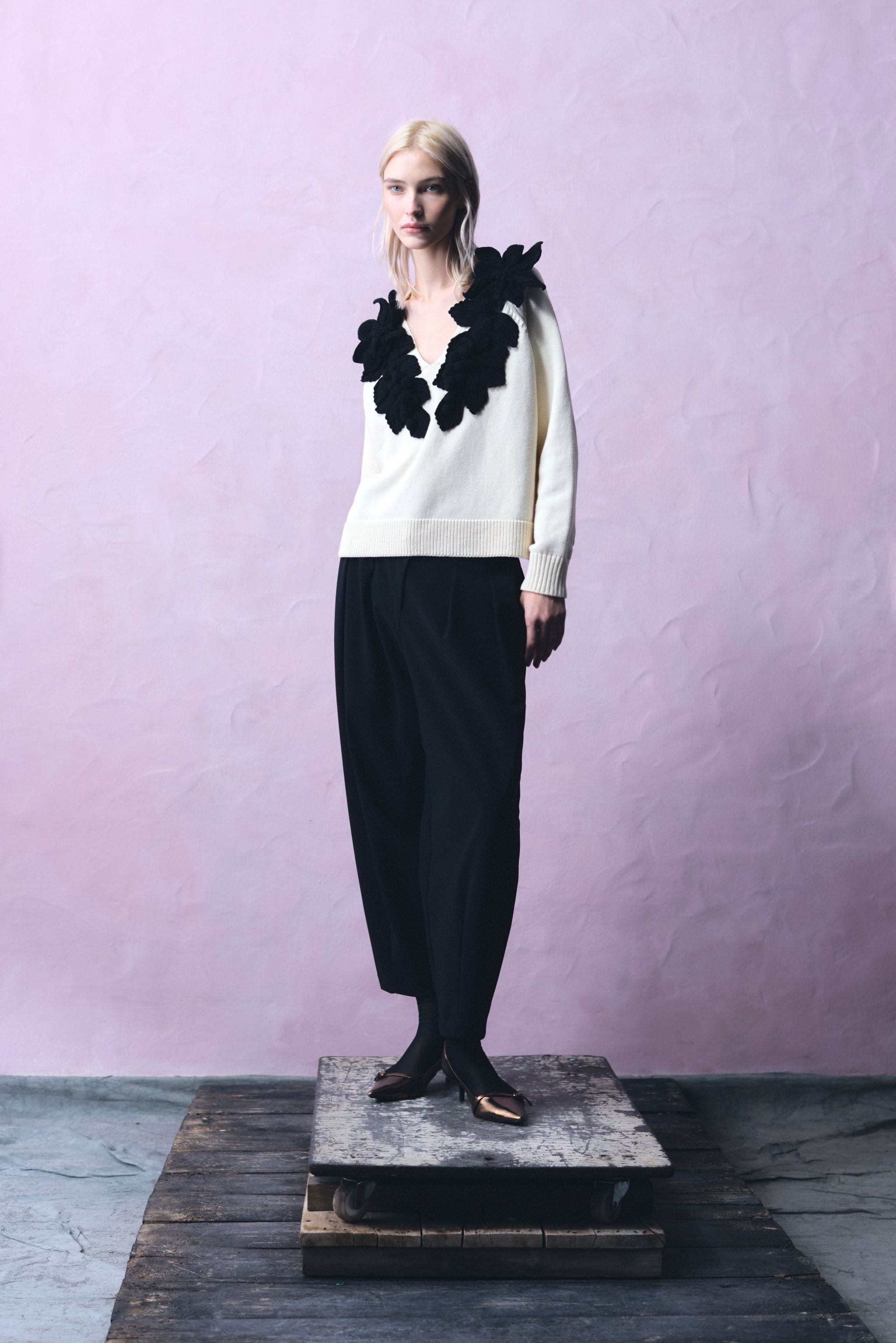 PSOPHIA BLACK TROUSERS 220TRS2970 226
