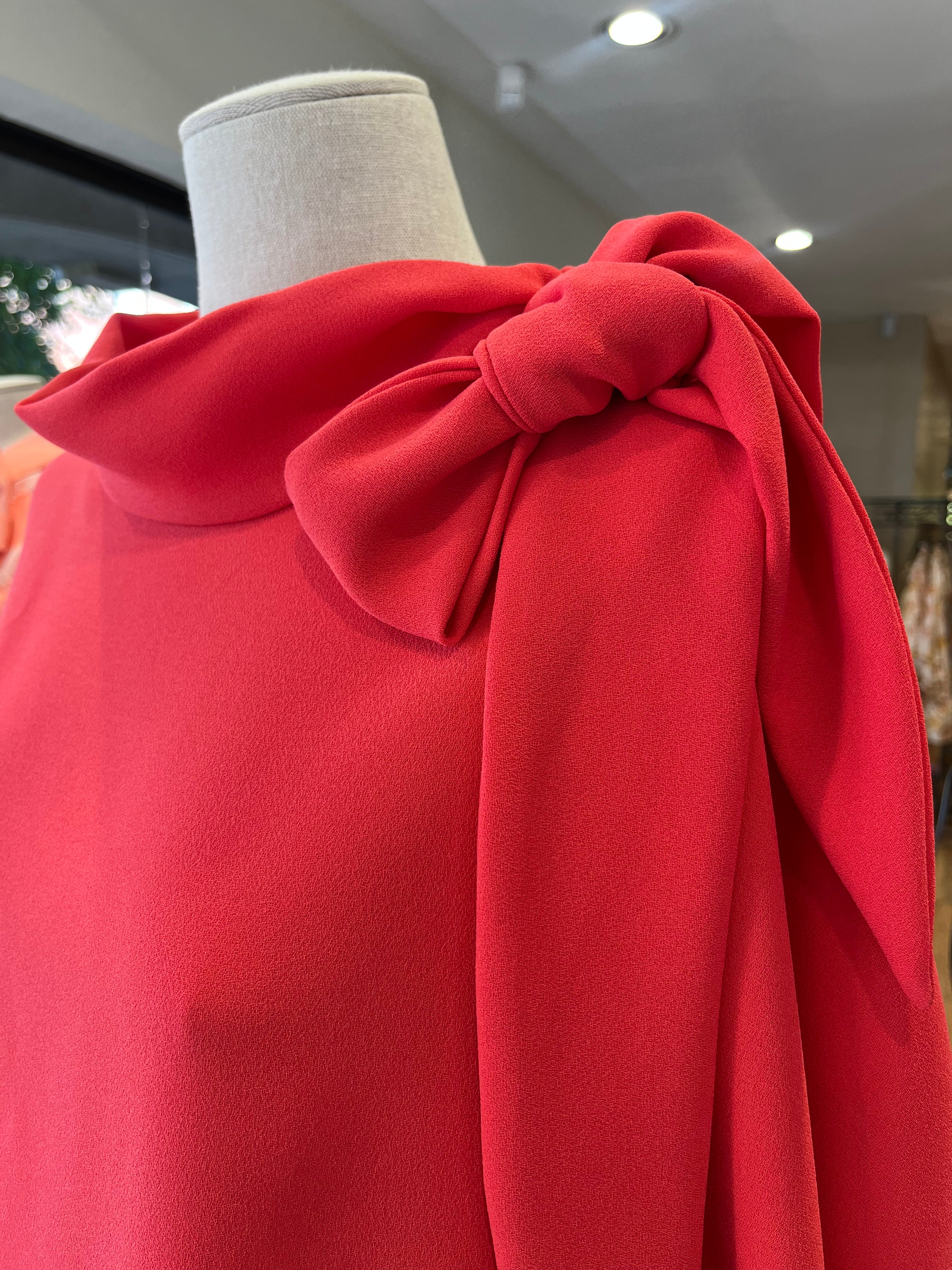 ROISIN LINNANE OLIVE CORAL DRESS 125
