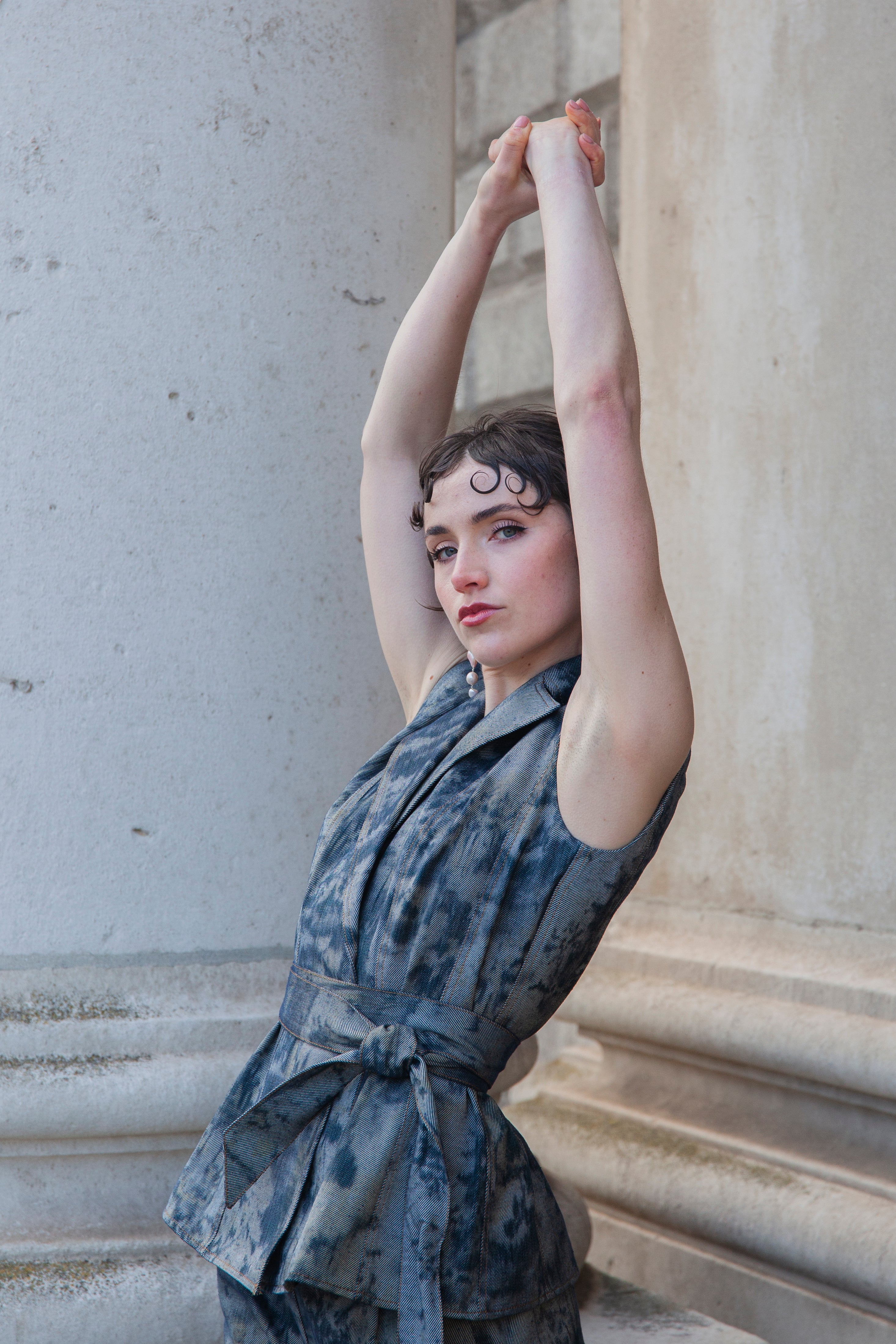 AOIFE LIFESTYLE - GILET DENIM COUTURE DENIM 6-GDC 126