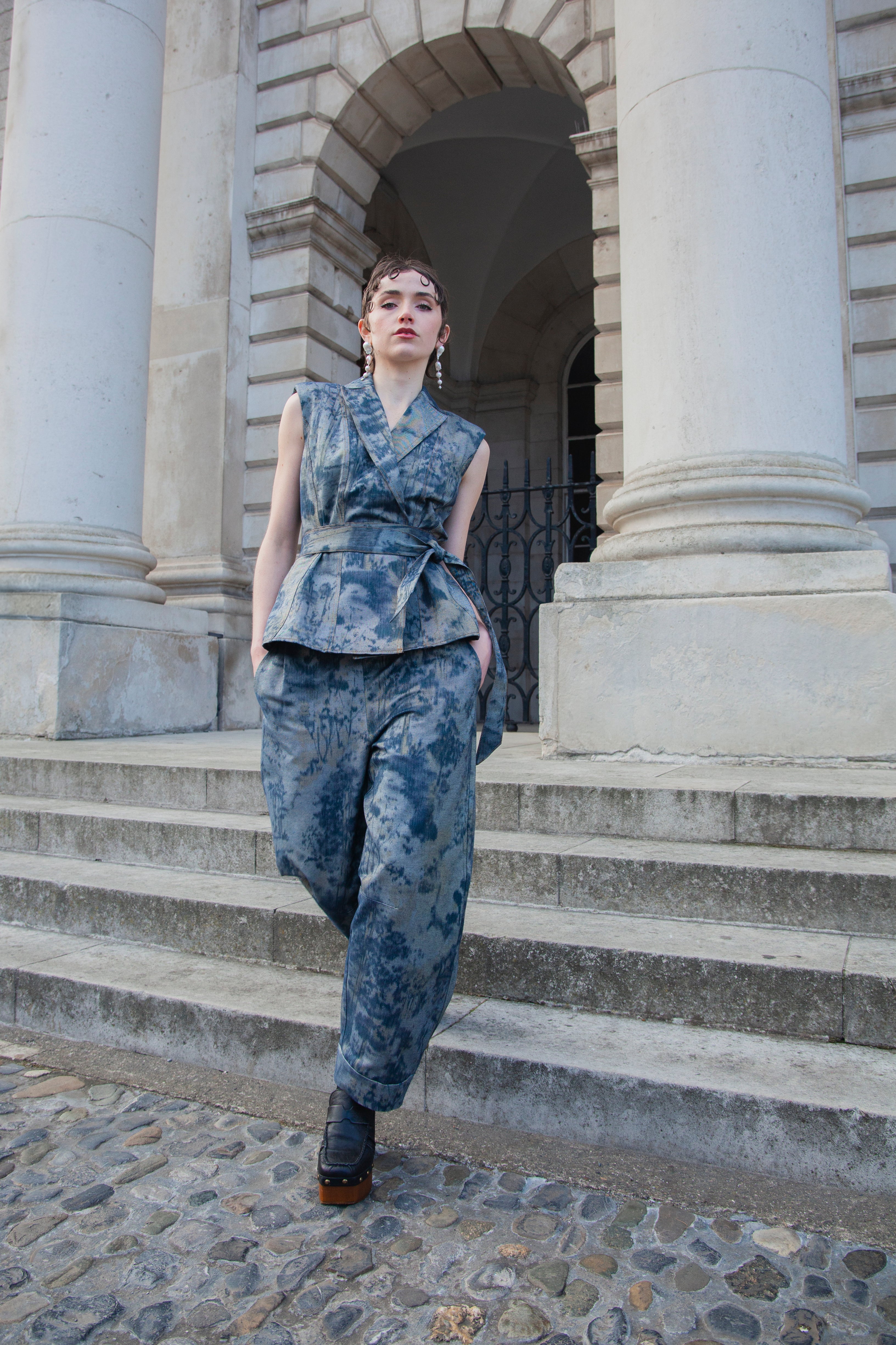 AOIFE LIFESTYLE - GILET DENIM COUTURE DENIM 6-GDC 126