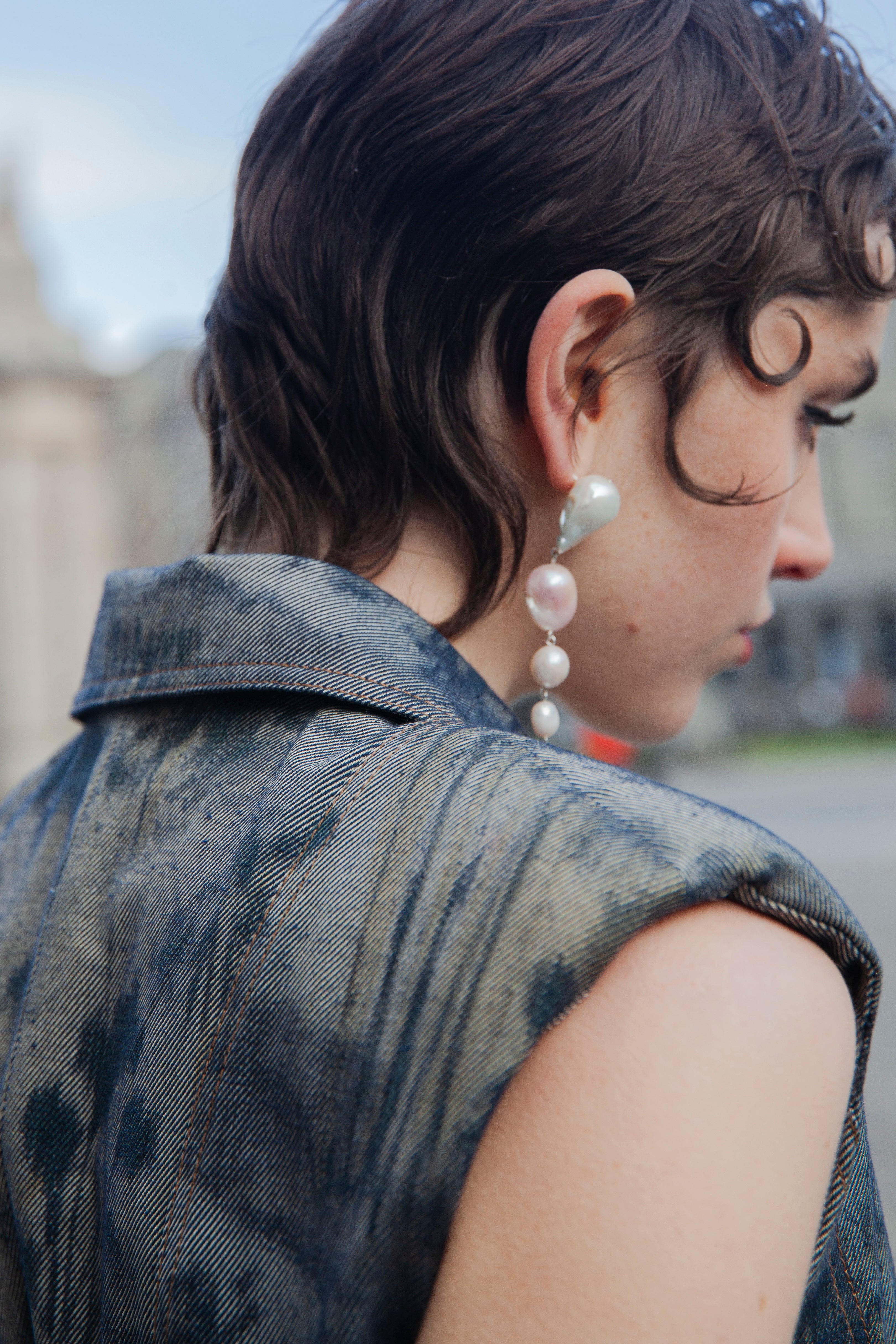 AOIFE LIFESTYLE - GILET DENIM COUTURE DENIM 6-GDC 126