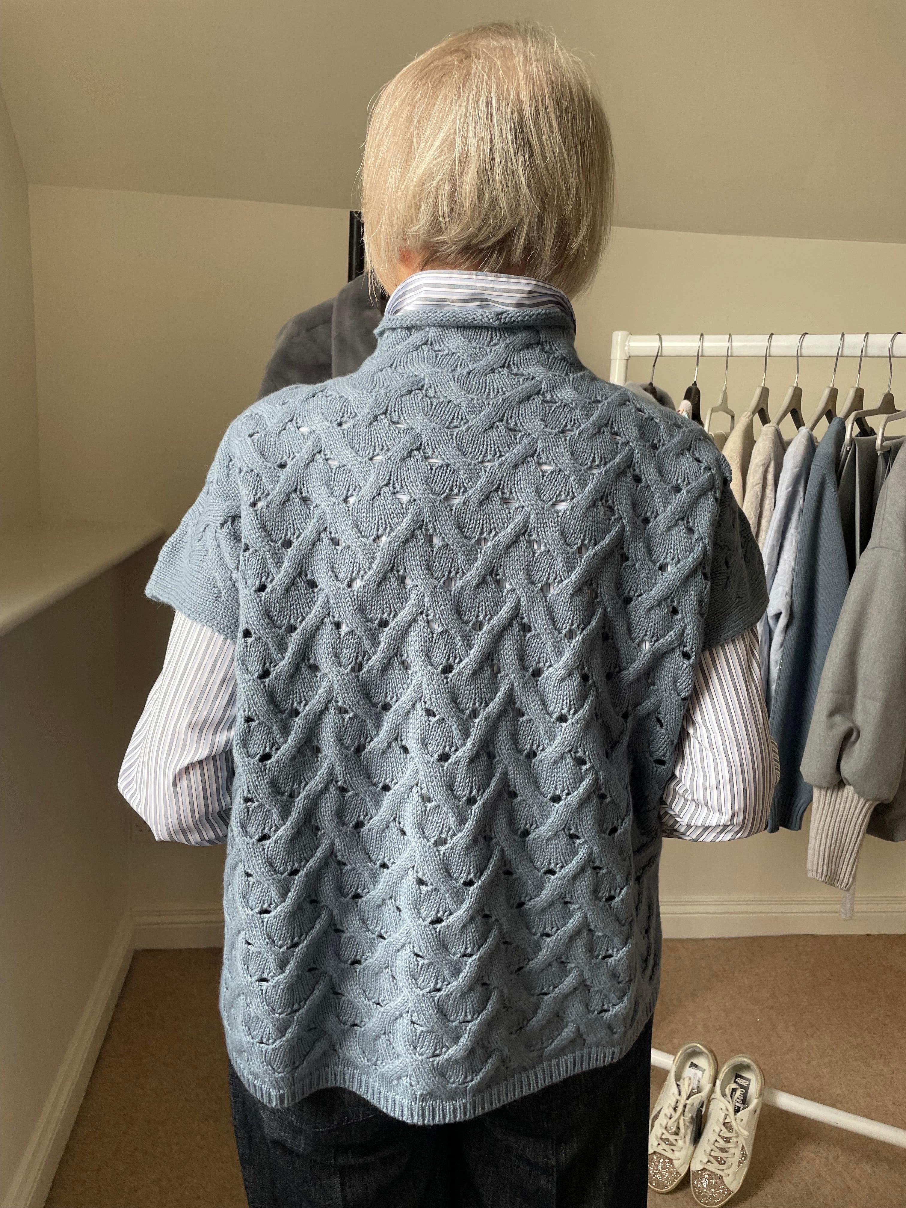 LE TRICOT PERUGIA LUPETTO BLUE KNIT 156_46760 225