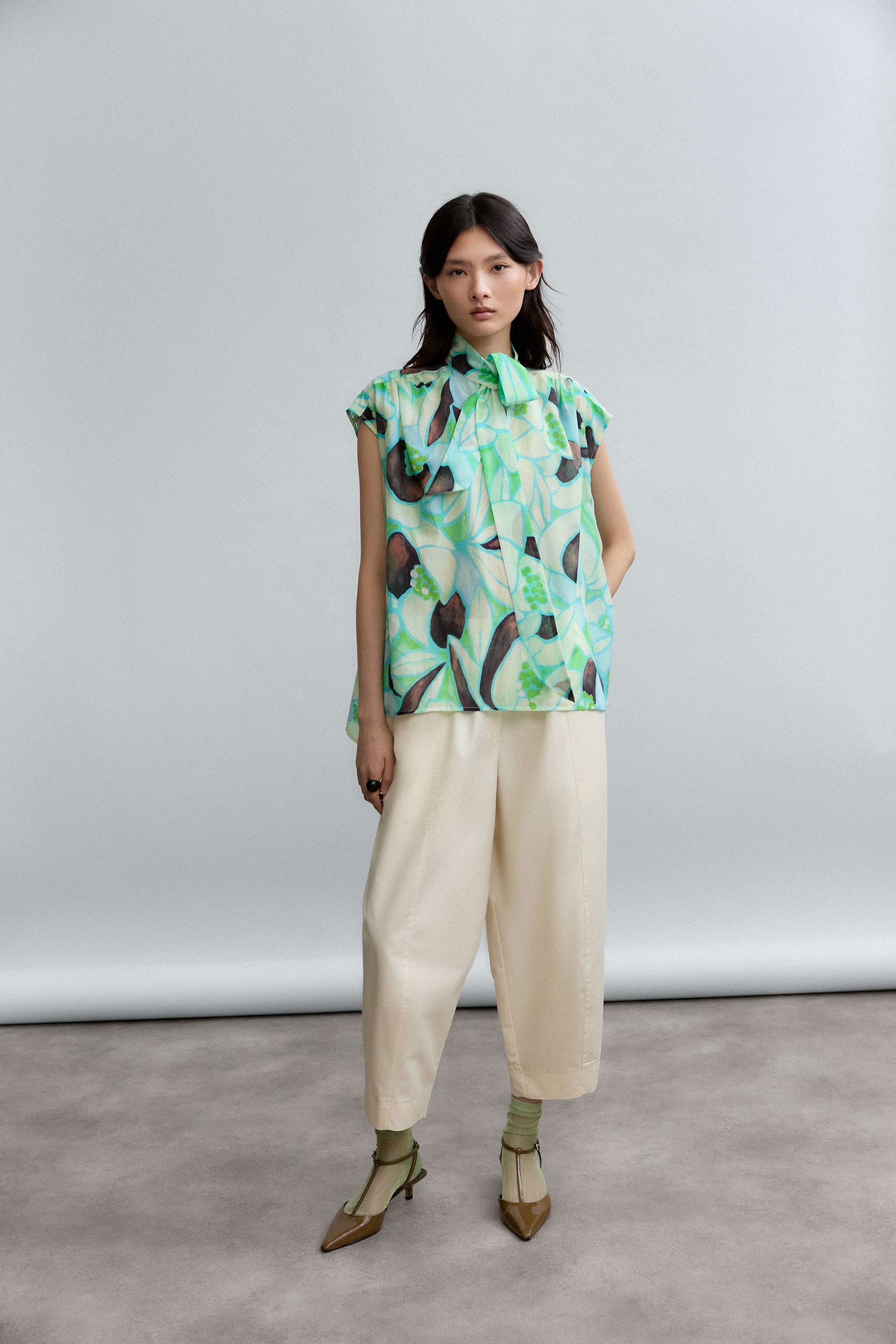 PSOPHIA Mint Shirt 210SHR2636 126