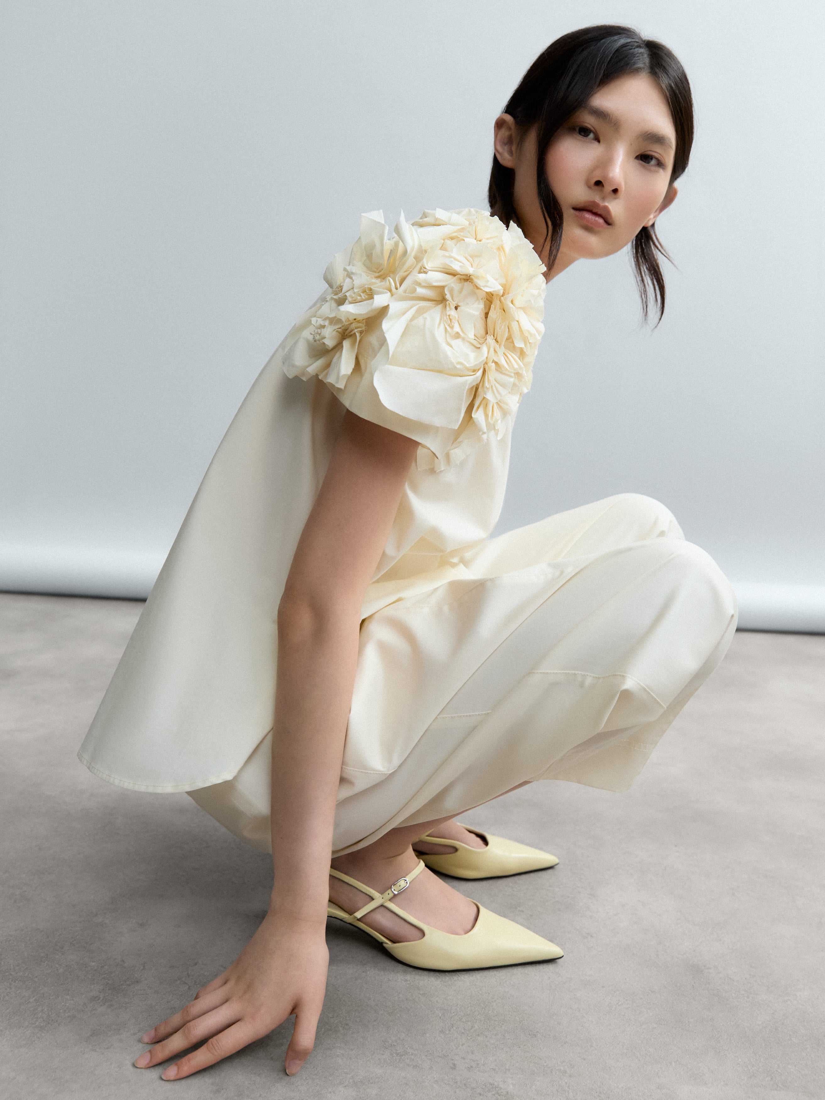 PSOPHIA Ivory Shirt 241SHR2760 126