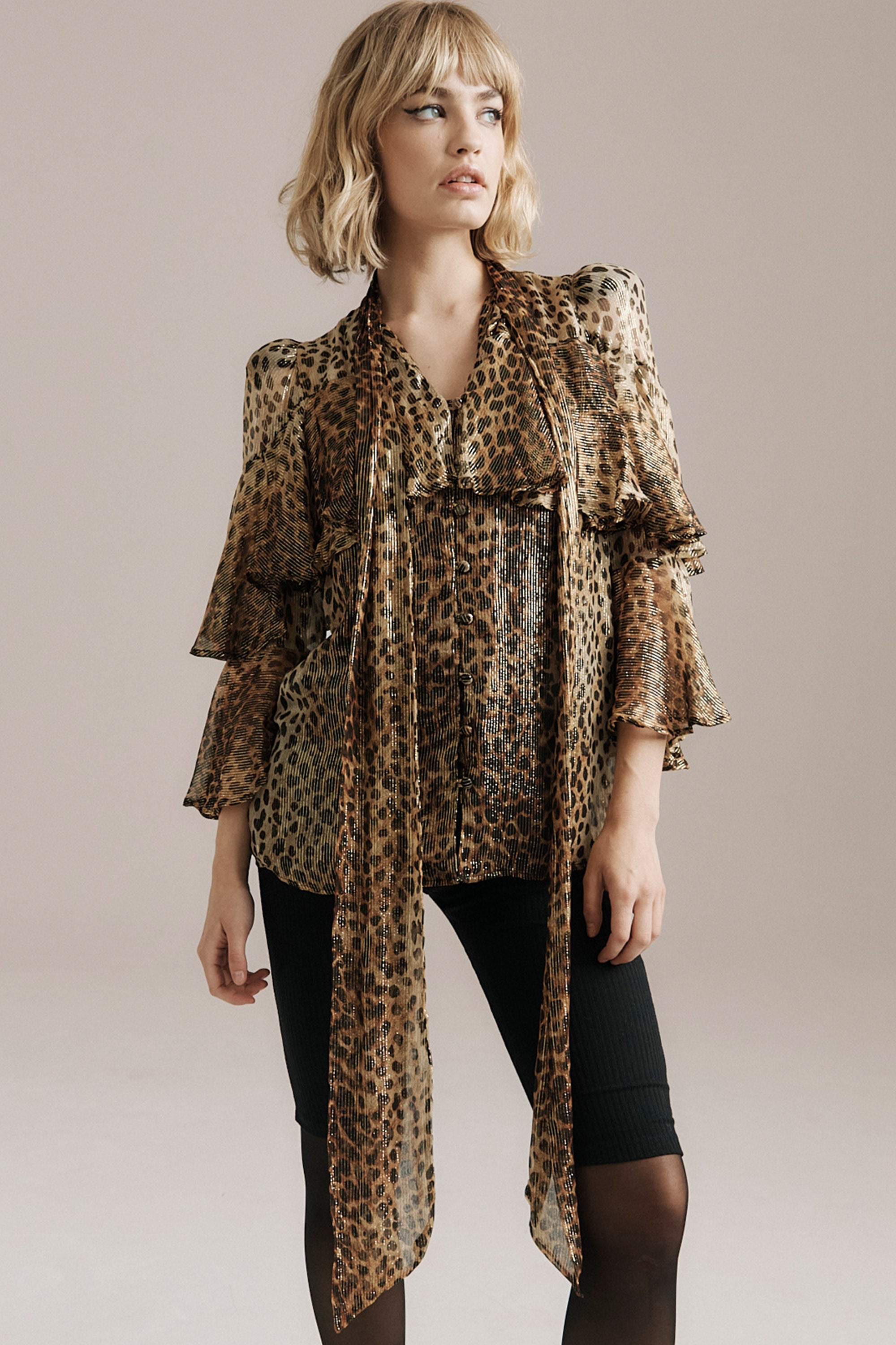QUEENS OF ARCHIVE  BEA BLOUSE QOA184 225