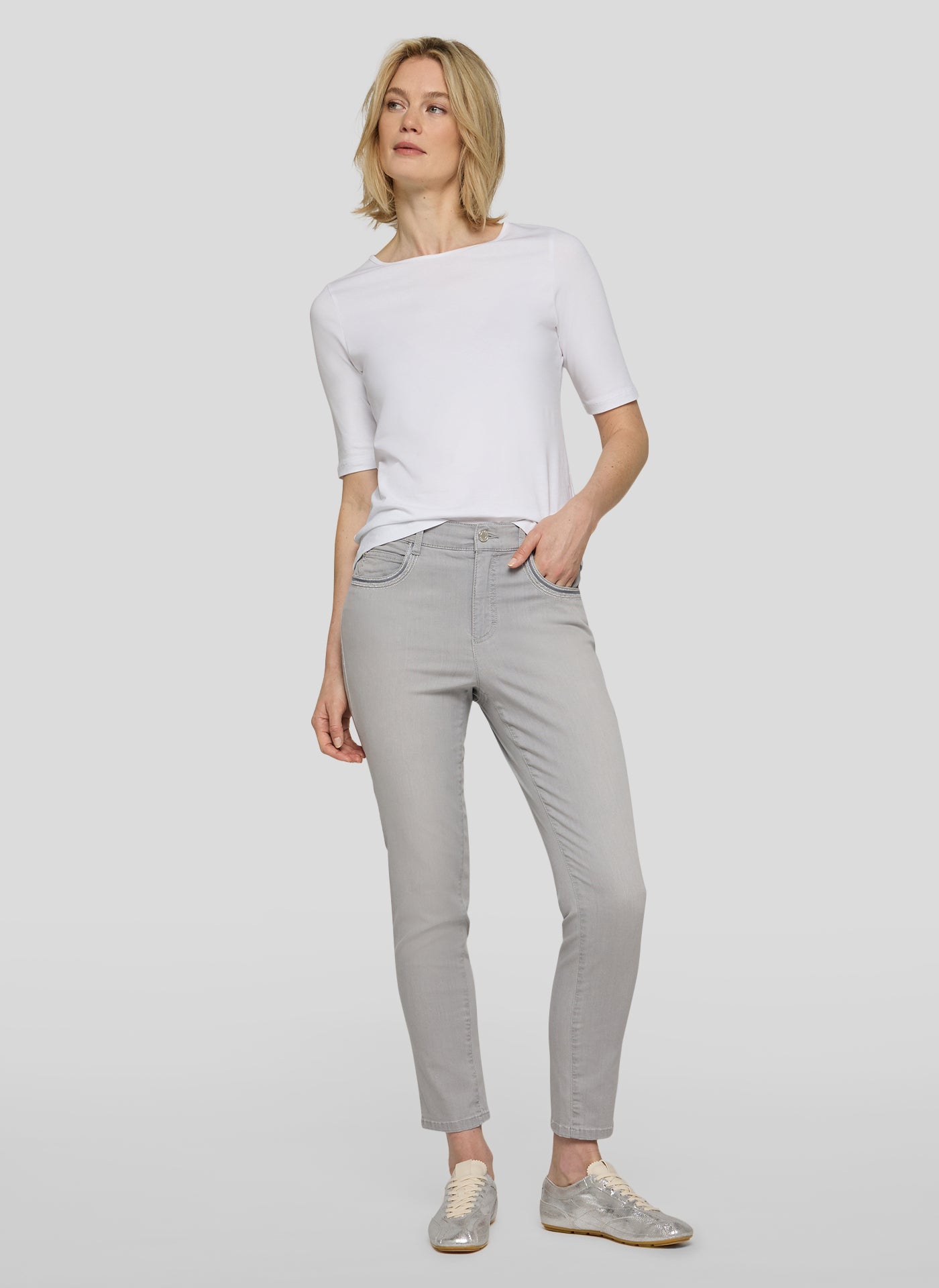 RABE TROUSER GREY 56-300151 126