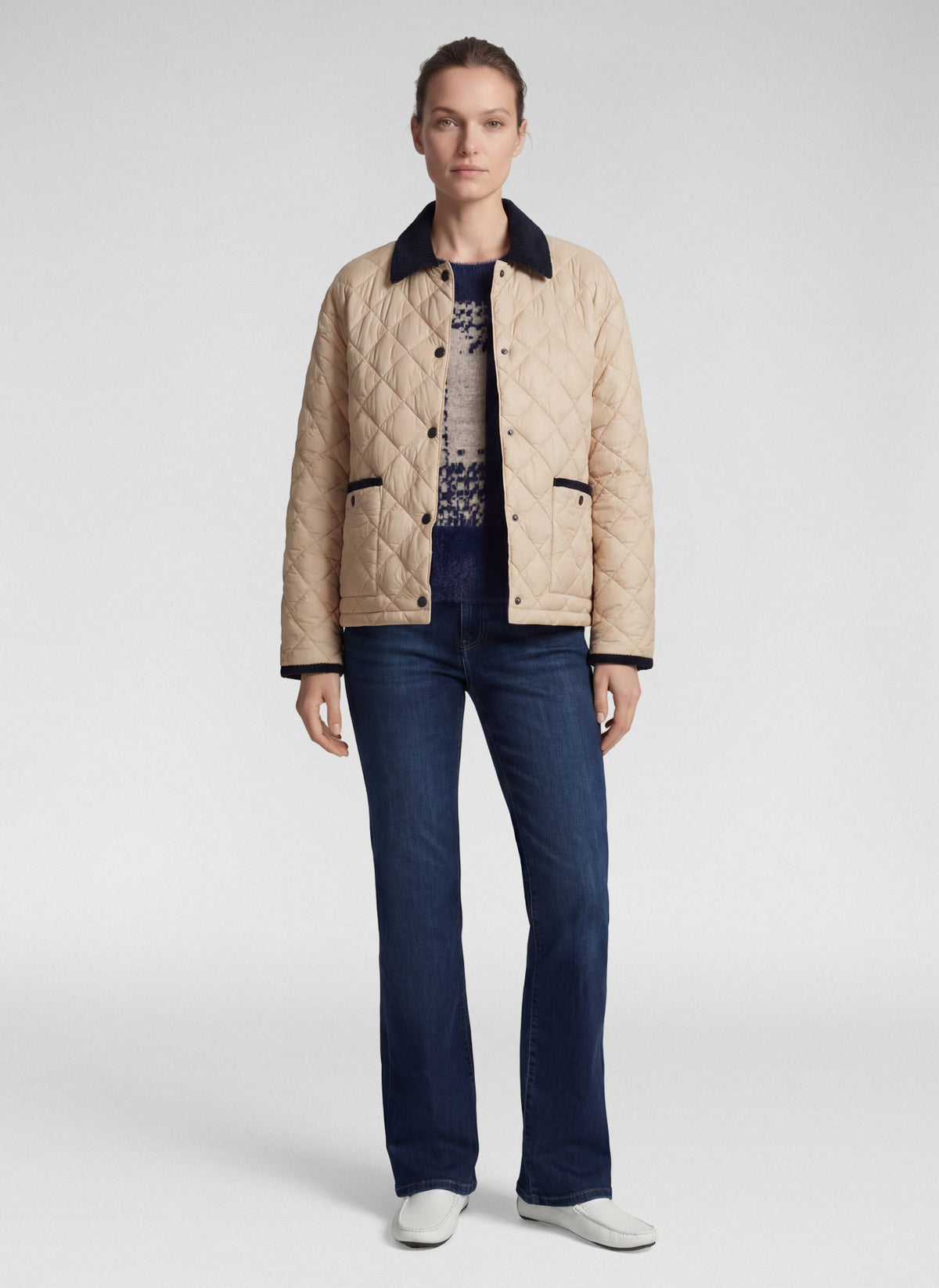 RABE CREAM QUILTED JACKET 57-113821 226