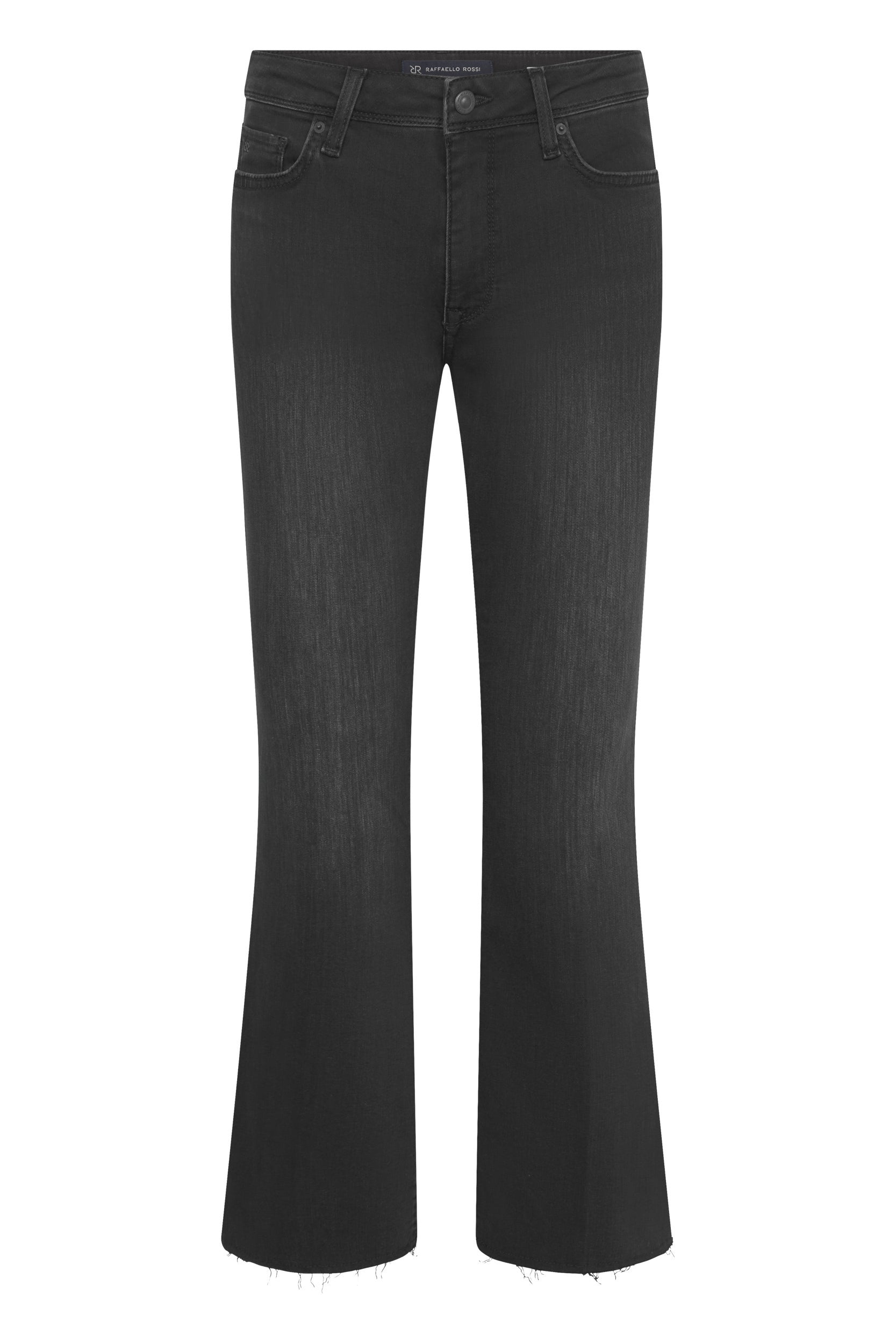 RAFFAELLO ROSSI Vic 6/8 Cropped BLACK JEANS 220268/9443 225