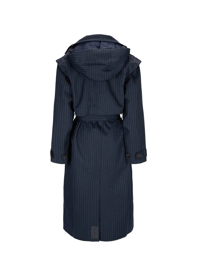 BRGN REGNDRAPE TRENCH COAT 224