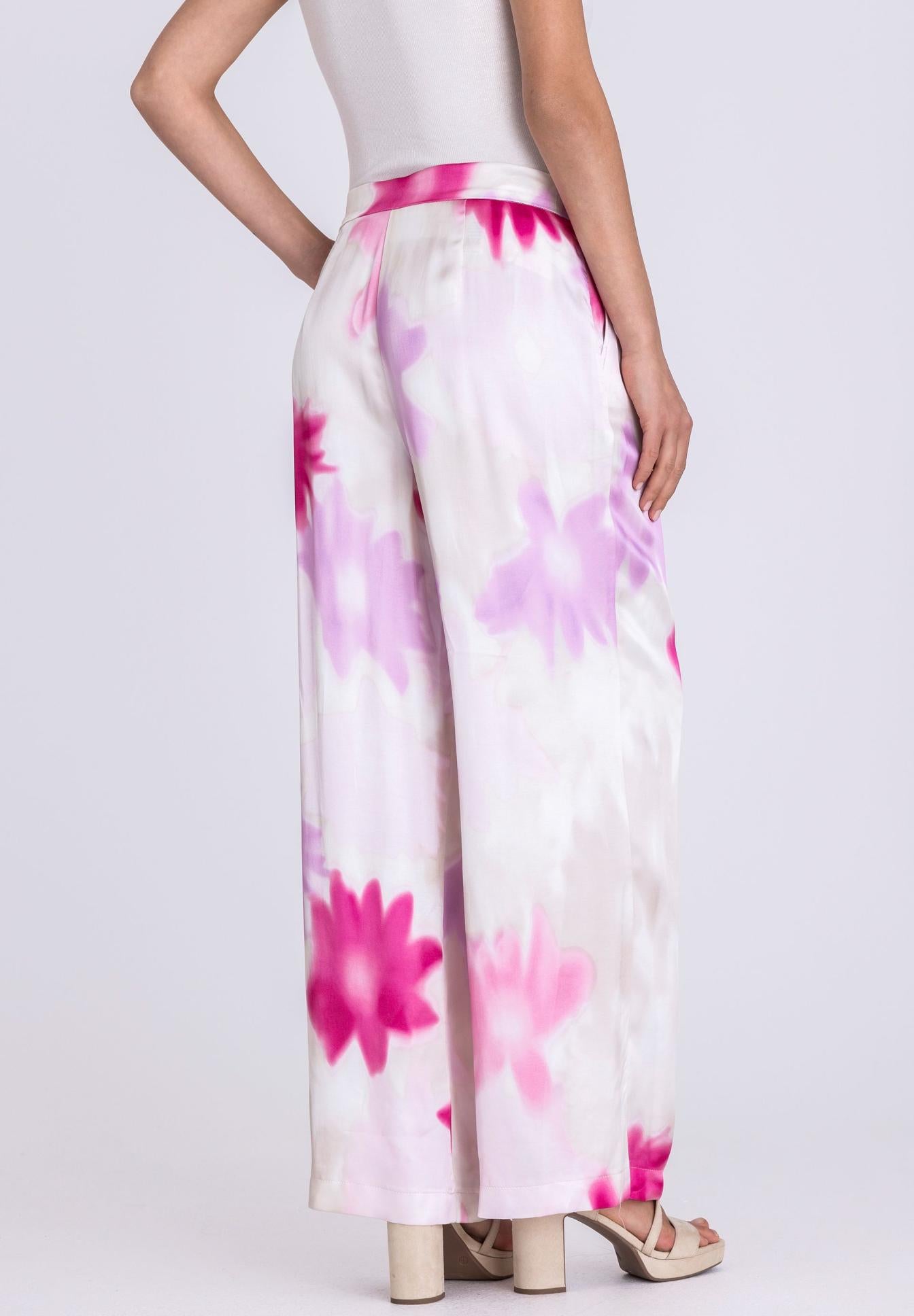 TUZZI PLEATED TROUSERS PINK 416603939 126