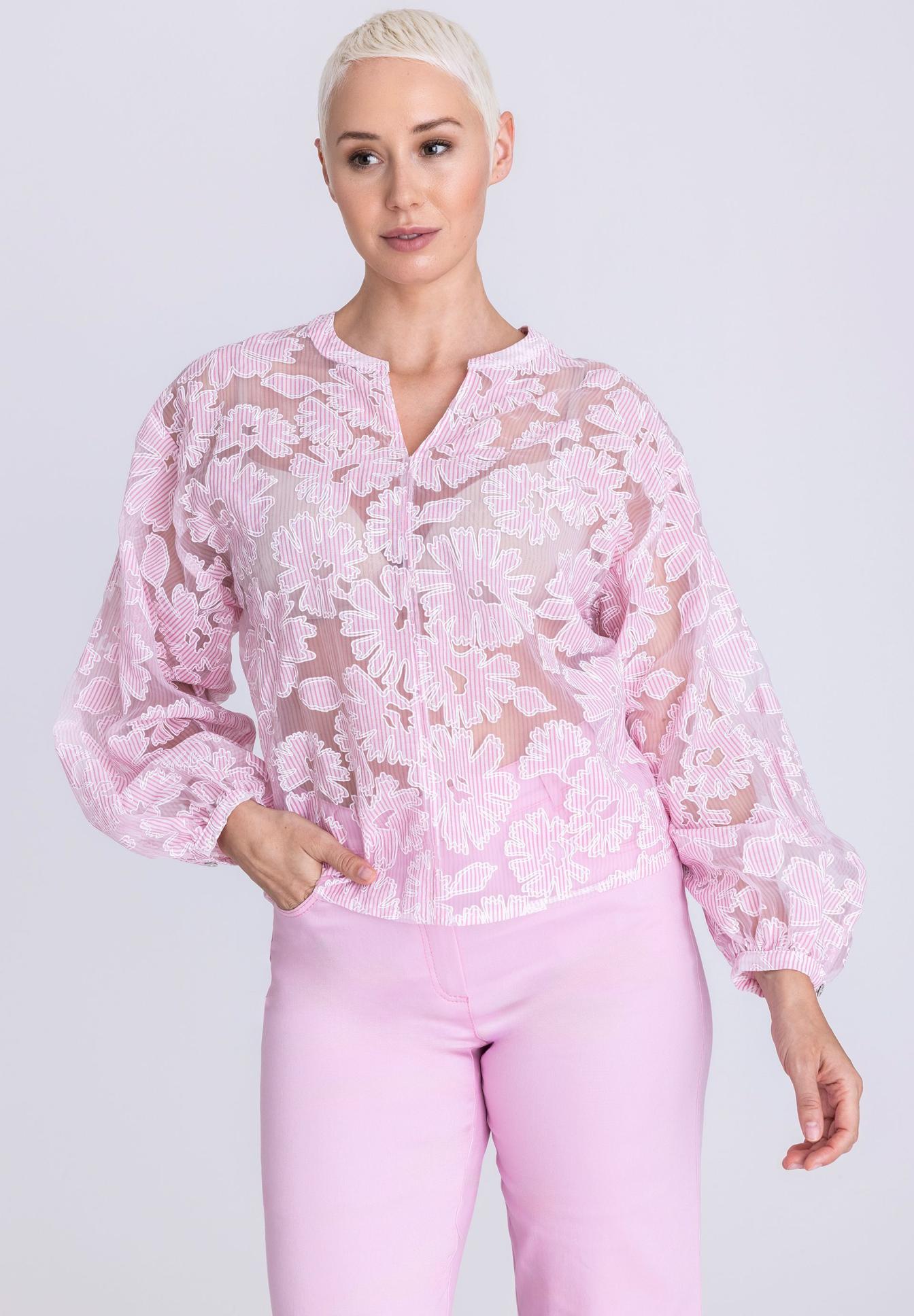 TUZZI BLOUSE PINK 445108868 126